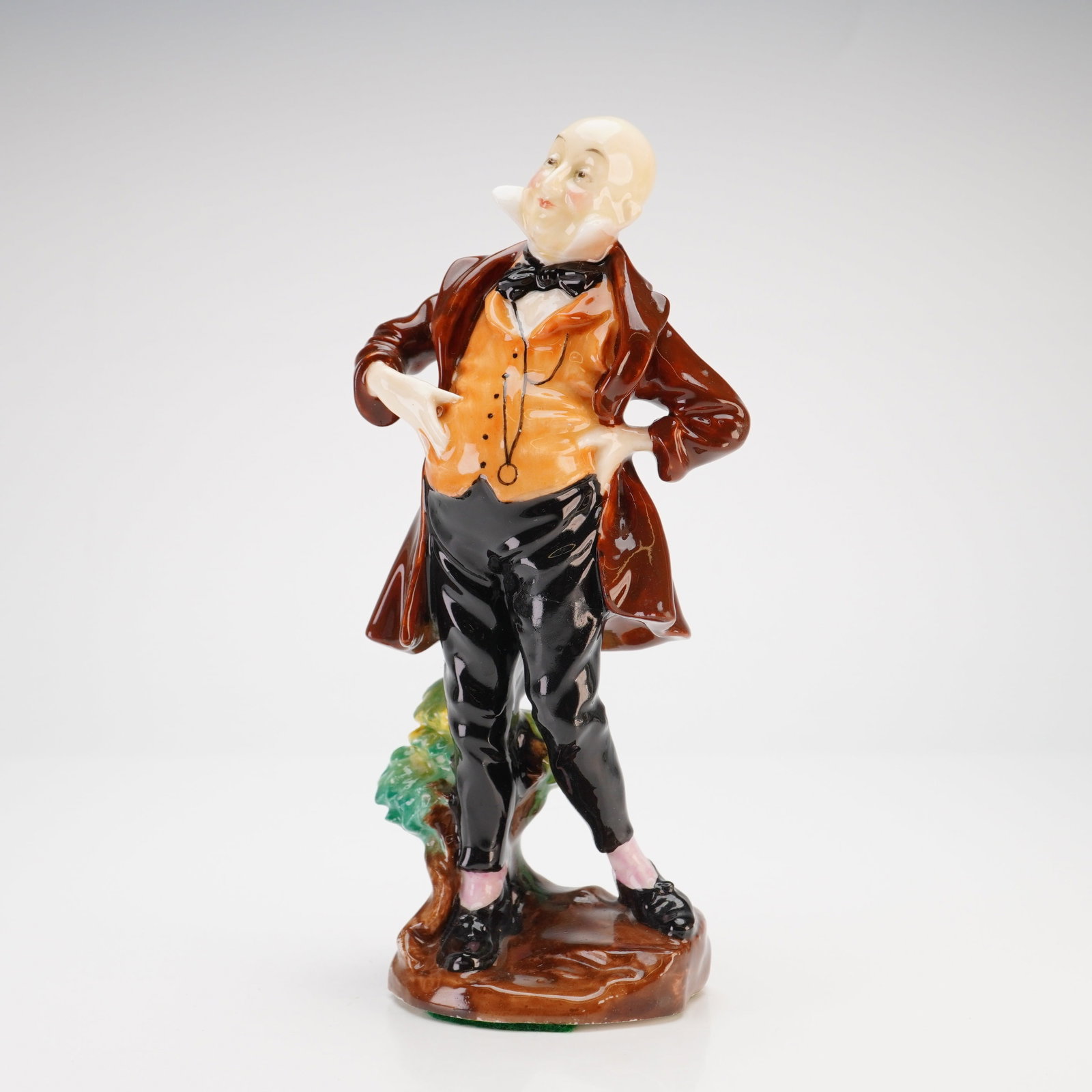 Royal Doulton Mr. Micawber Porcelain Figurine HN 557 Signed Michael Doulton (1 of 3)