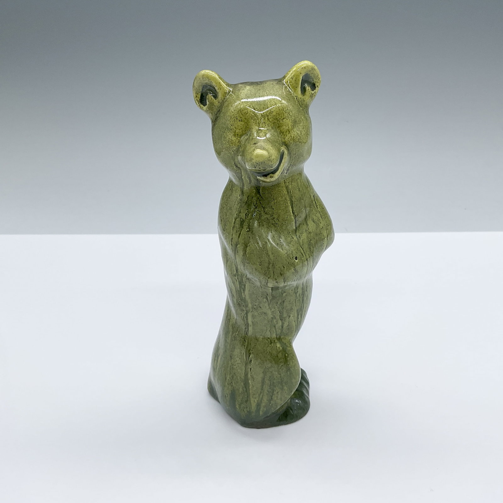 Royal Doulton Experimental Glazed Figurine, Comic Brown Bear (1 of 3)