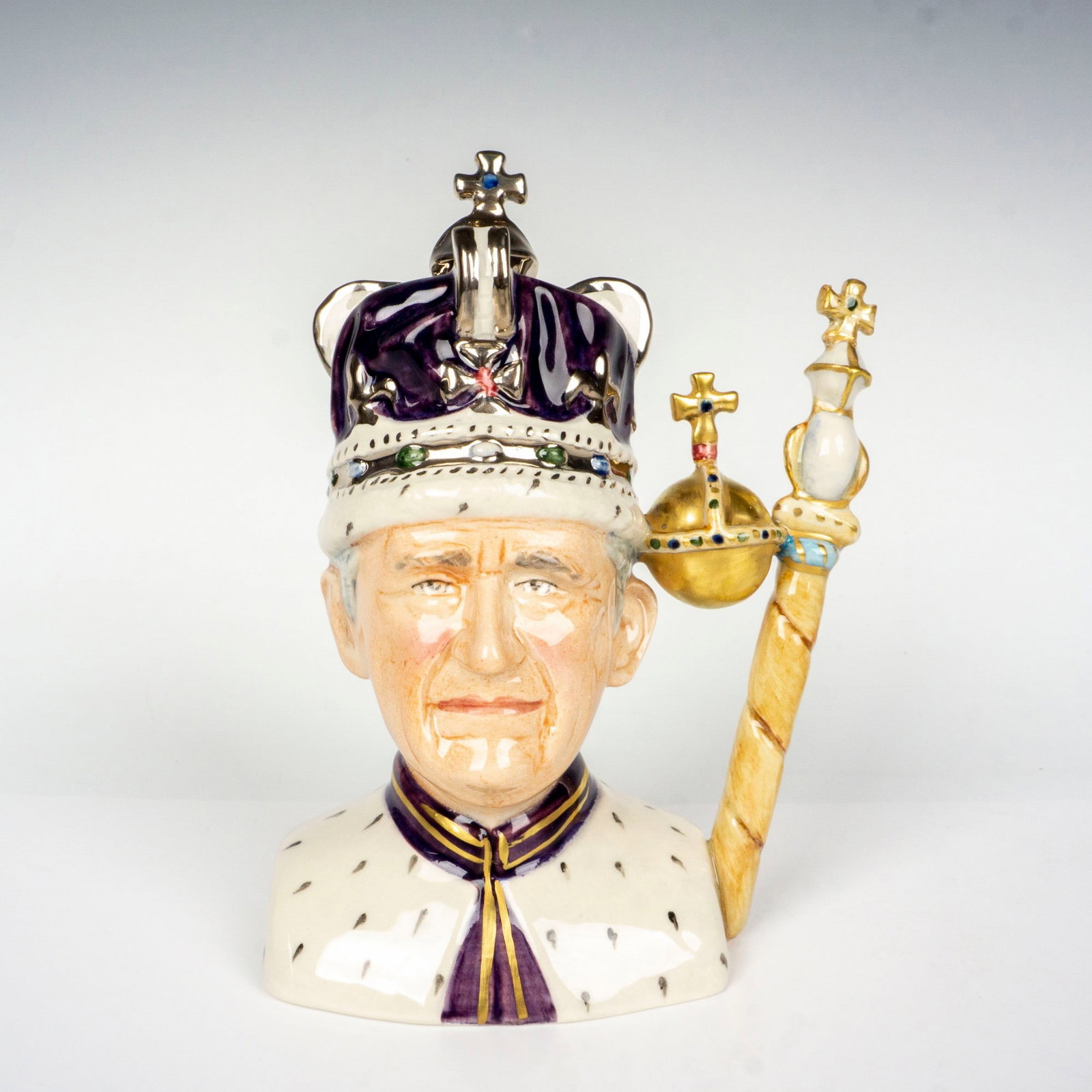 Bairstow Manor Prototype Character Bust, King Charles III (1 of 3)