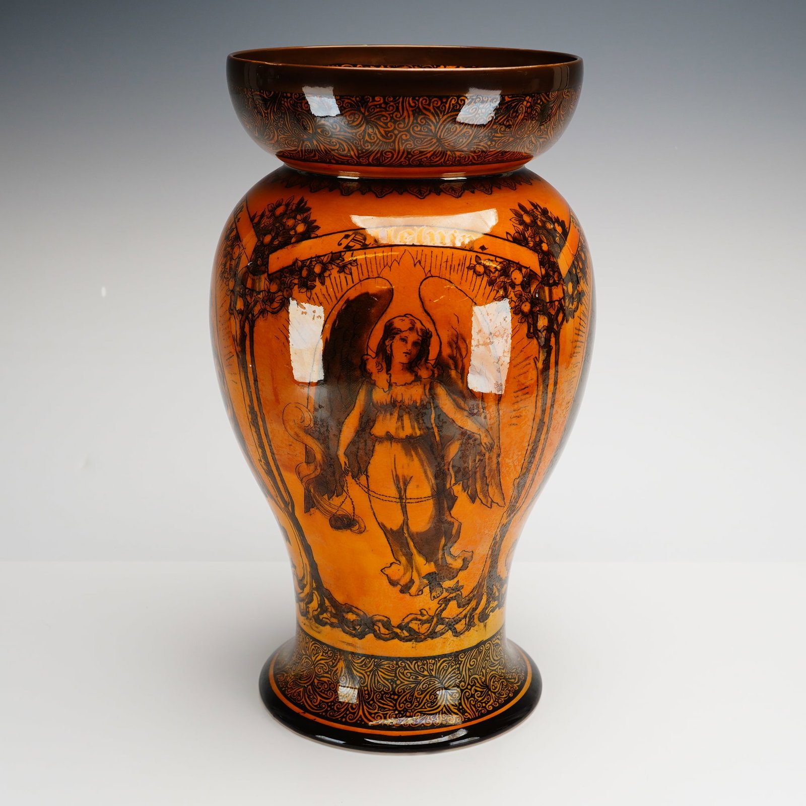 Doulton Burslem Morrisian Ware Angels Vase (1 of 5)