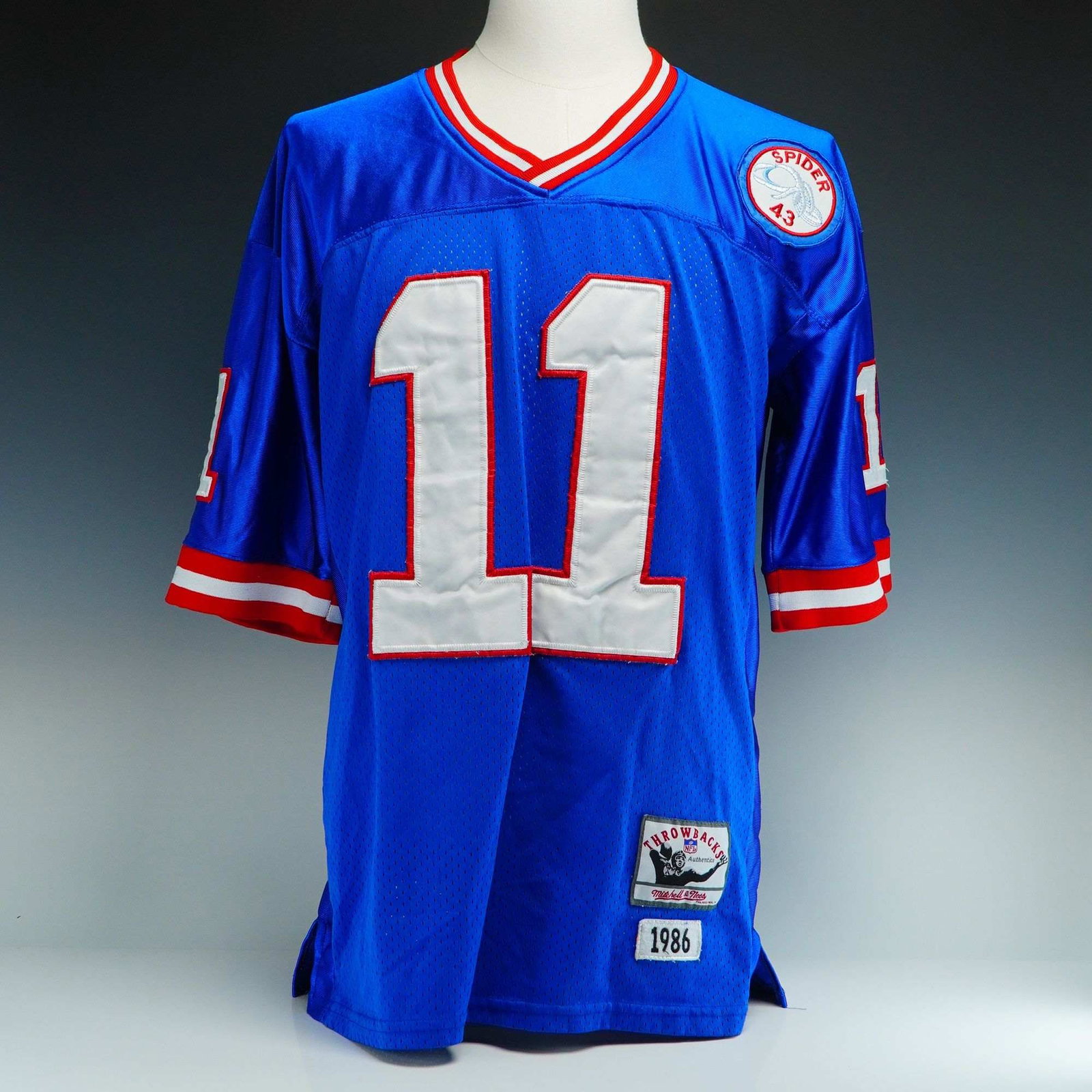New York Giants Phil Simms #11 Throwback Jersey (1 of 4)
