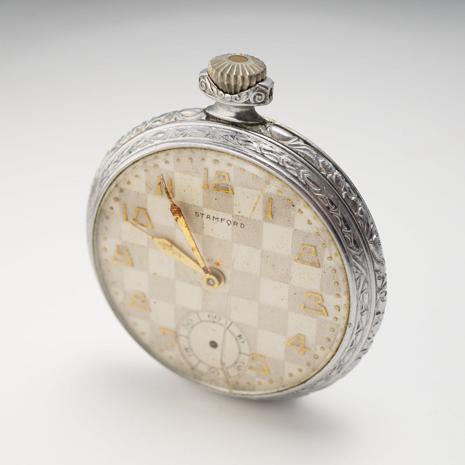 Stamford Metro Watch Co. Swiss Pocket Watch (1 of 4)