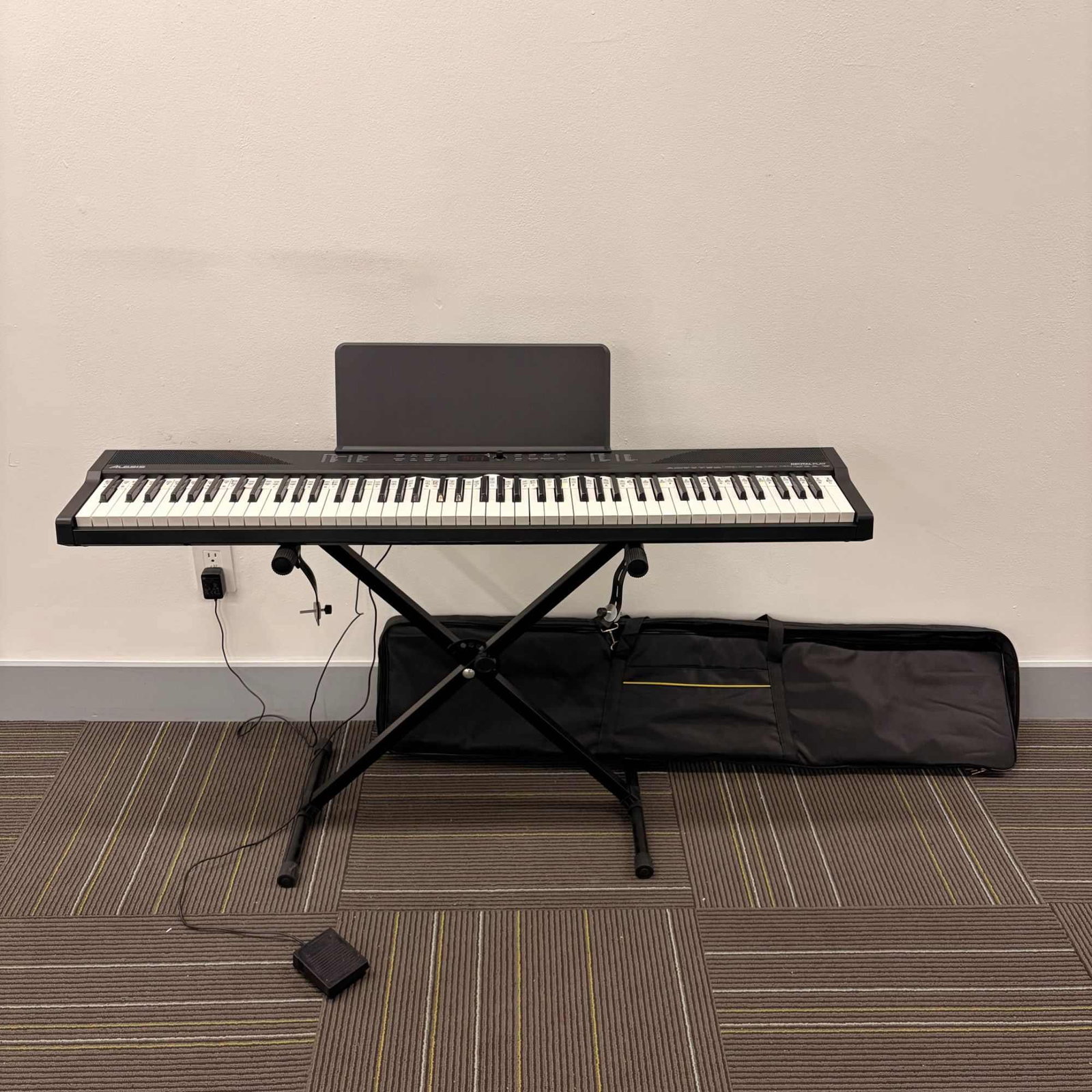 Alesis Recital Play 88-Key Keyboard with Stand and Case (1 of 5)