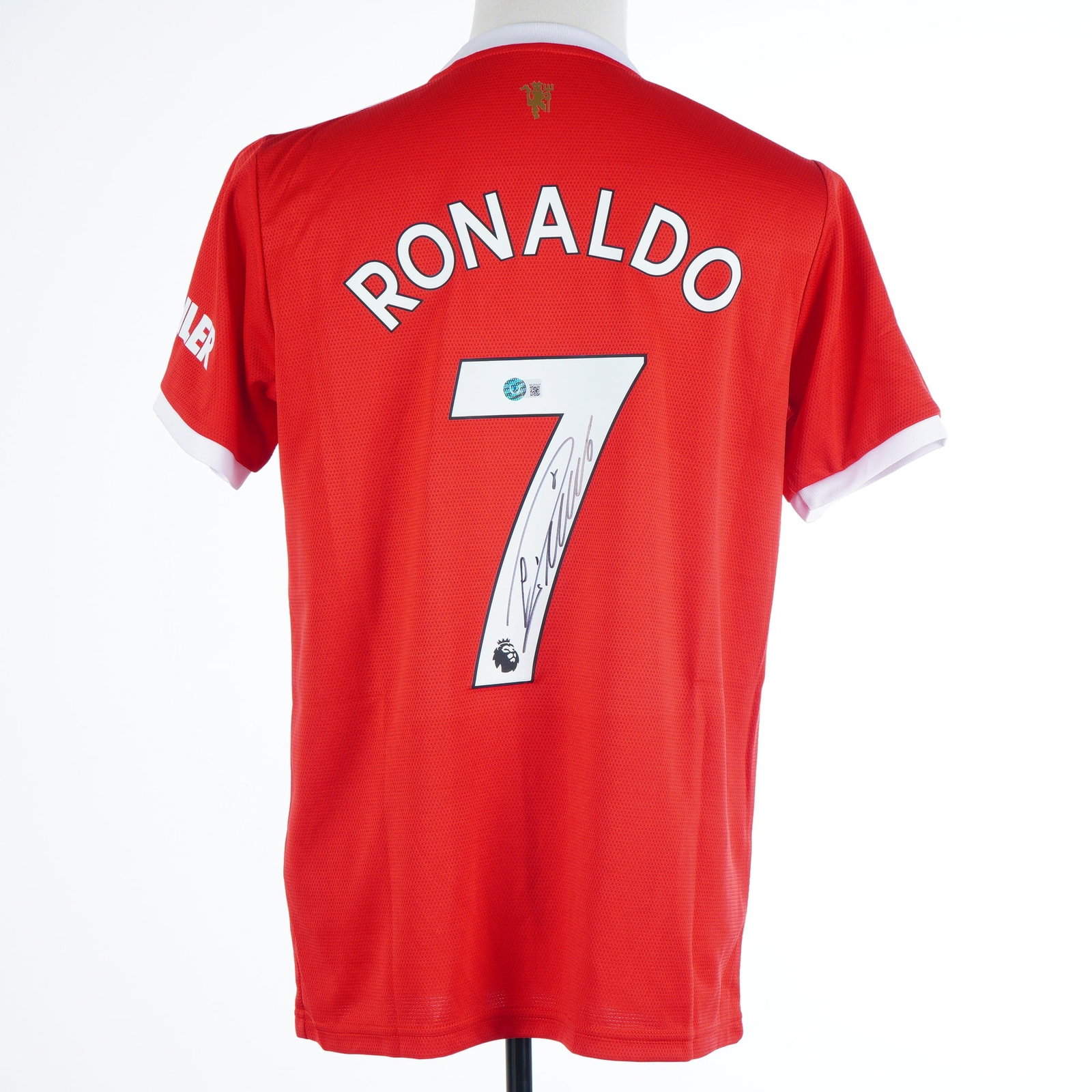 Cristiano Ronaldo Signed Manchester United Jersey Beckett Witnessed (1 of 3)