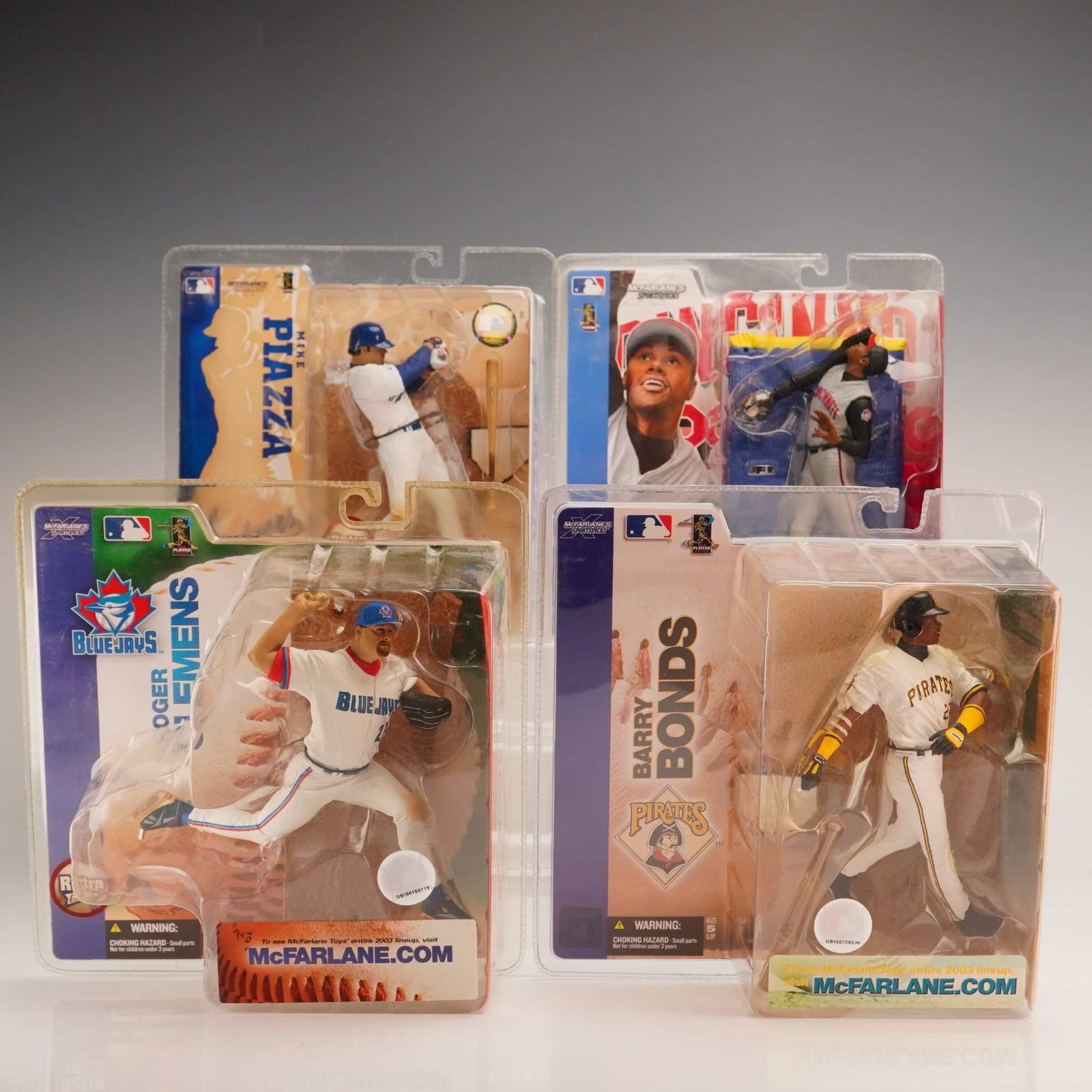 4pc McFarlane's Sportspicks Action Figures featuring MLB Players (1 of 3)