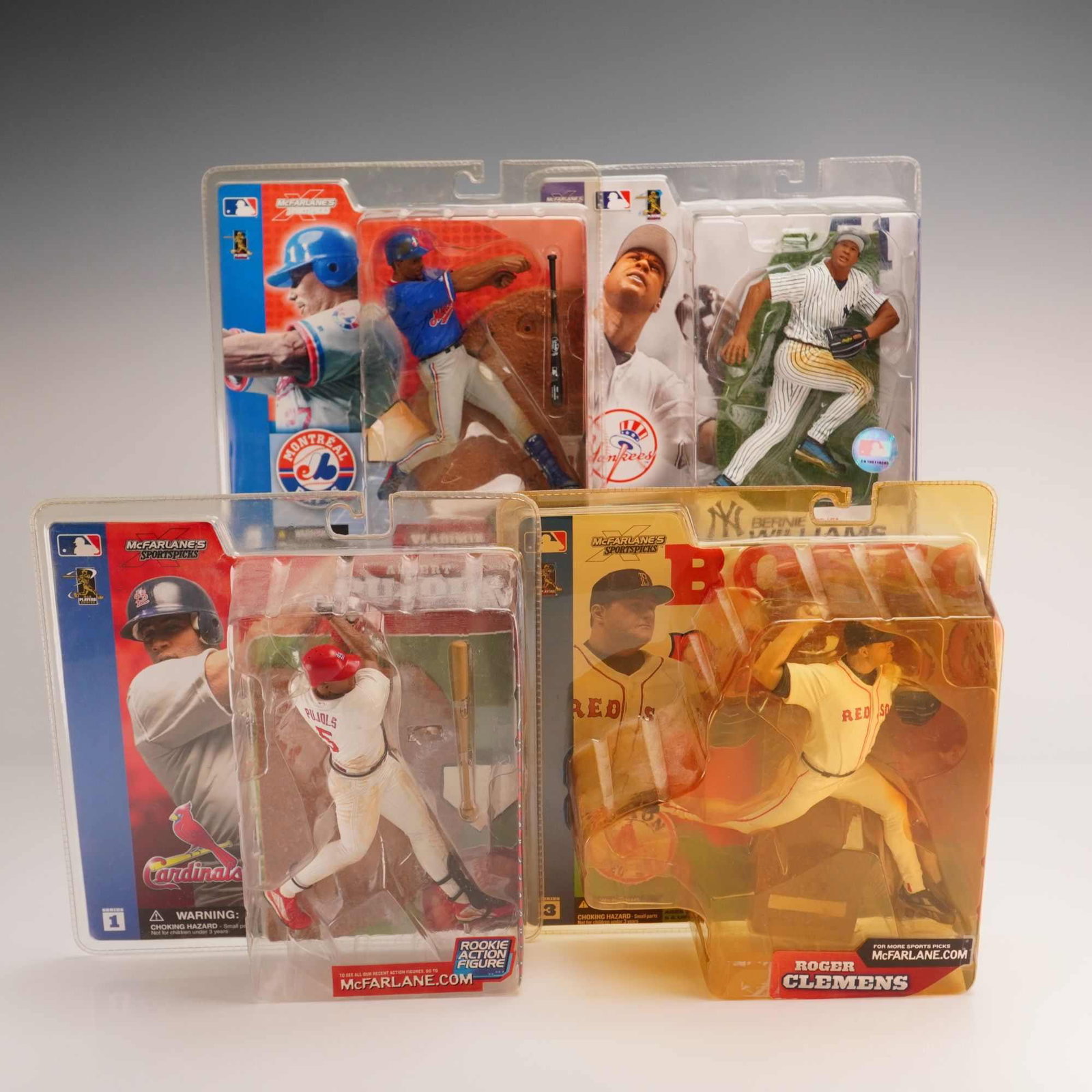 4pc McFarlane's Sportspicks Major League Baseball Action Figures in Boxes (1 of 3)