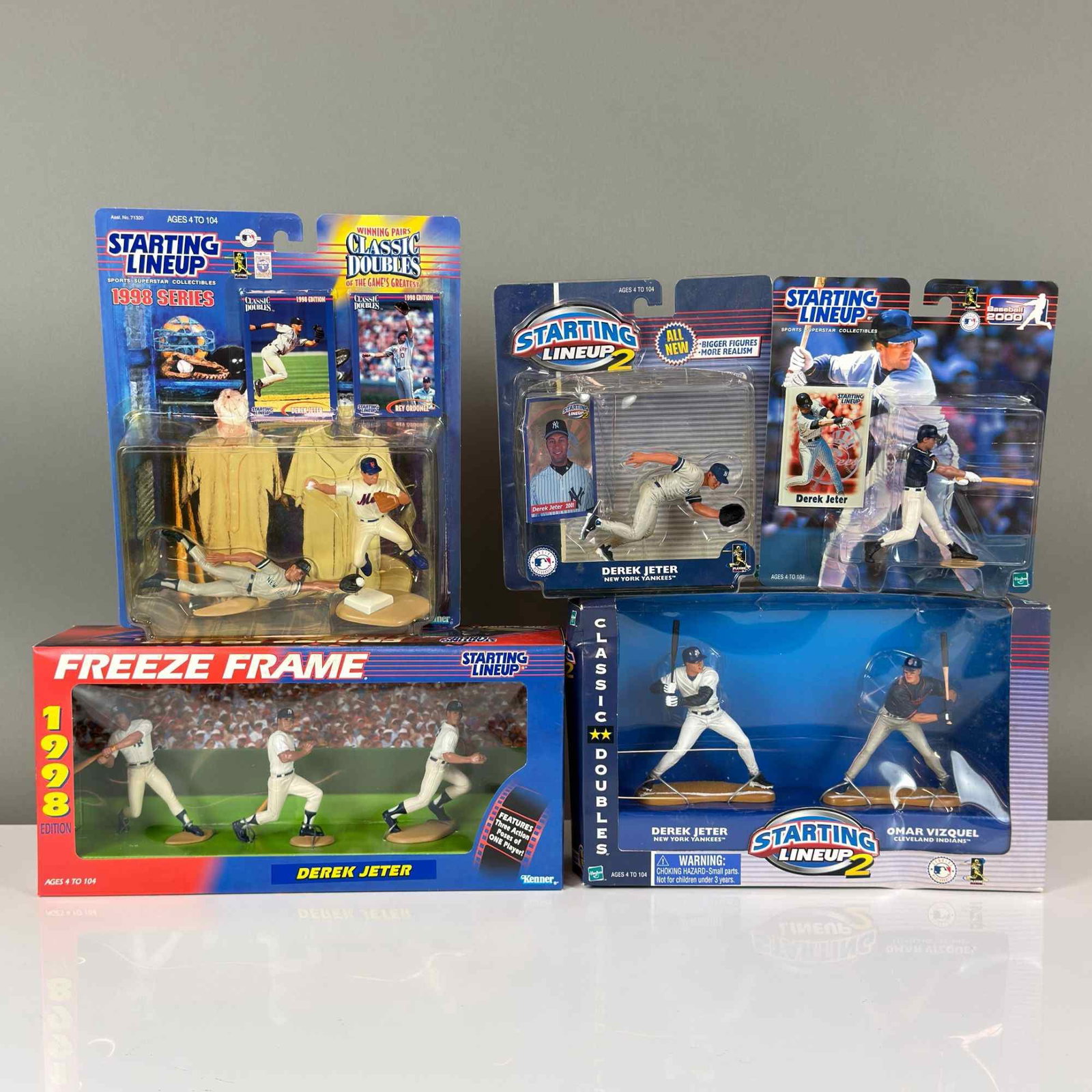 5pc Starting Lineup Derek Jeter New York Yankees Action Figures (1 of 3)