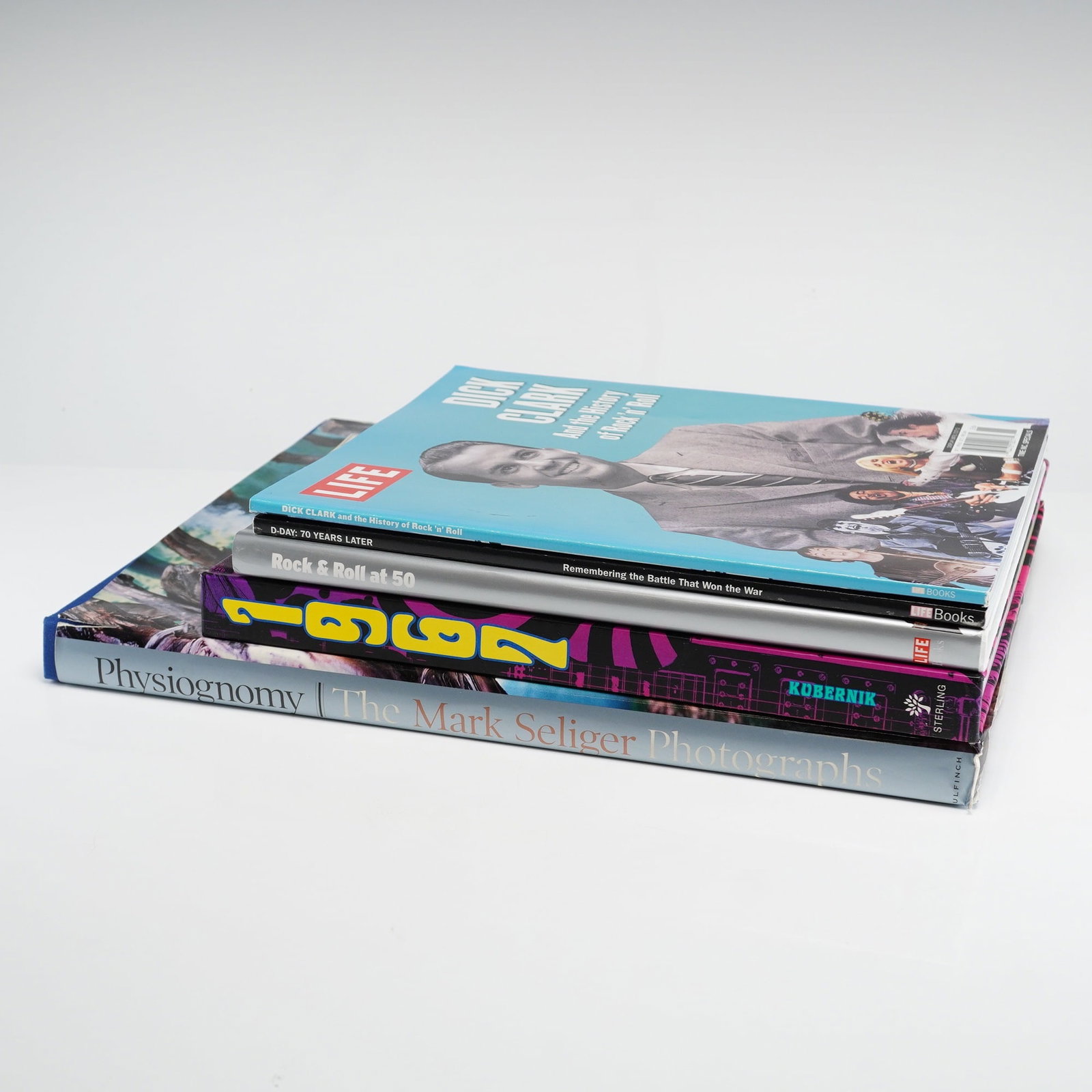 Assortment of Five Music and History Hardcover and Softcover Books and Magazines (1 of 5)