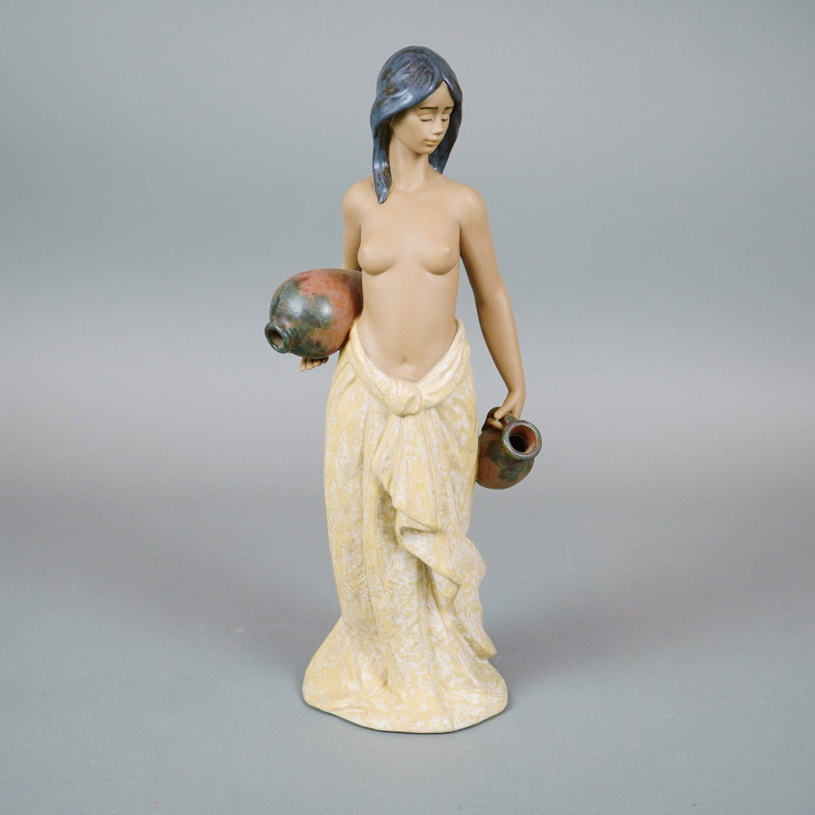 Lladro Gres Porcelain Sculpture, Water Girl 01012323 (1 of 4)