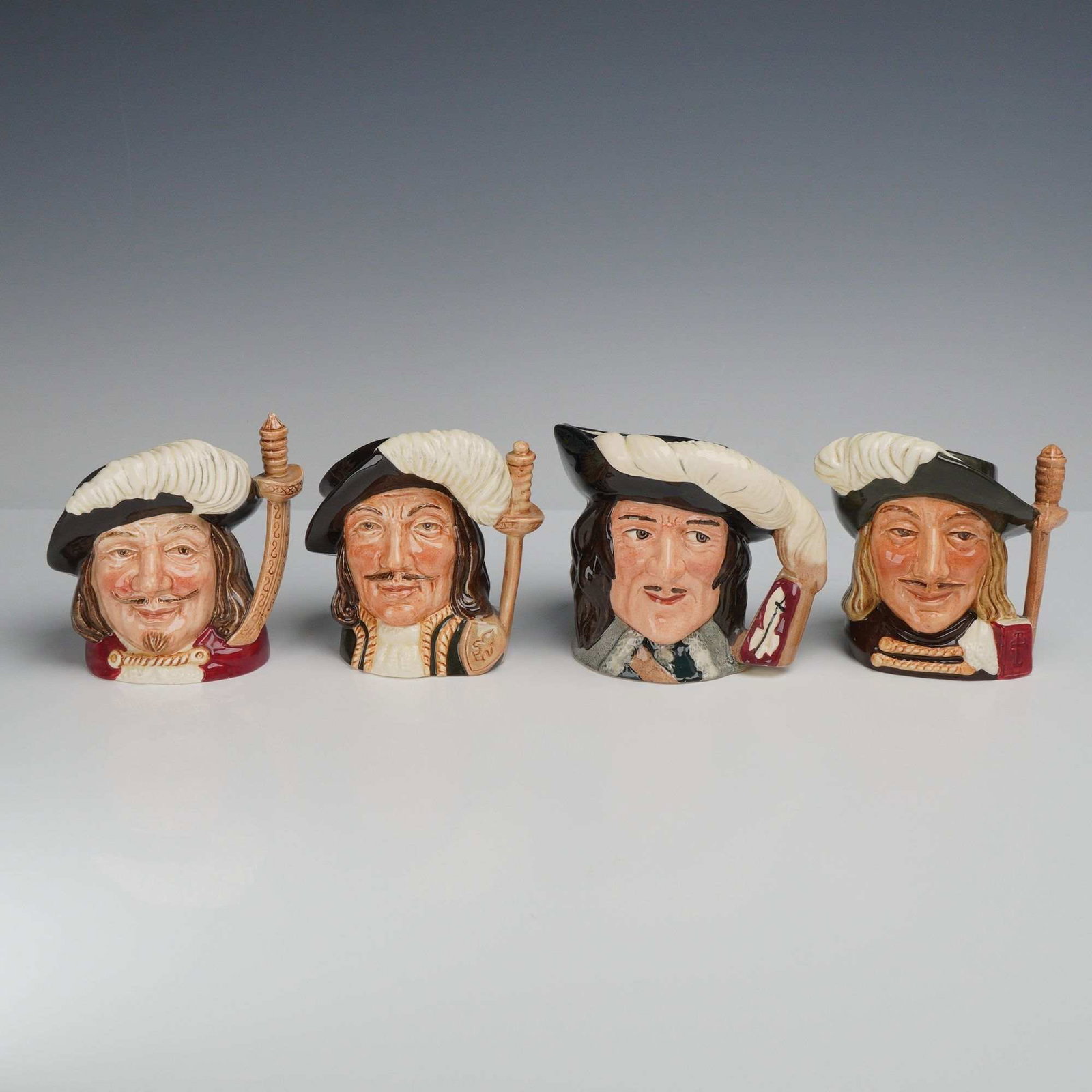 4pc Royal Doulton Character Jugs (1 of 3)