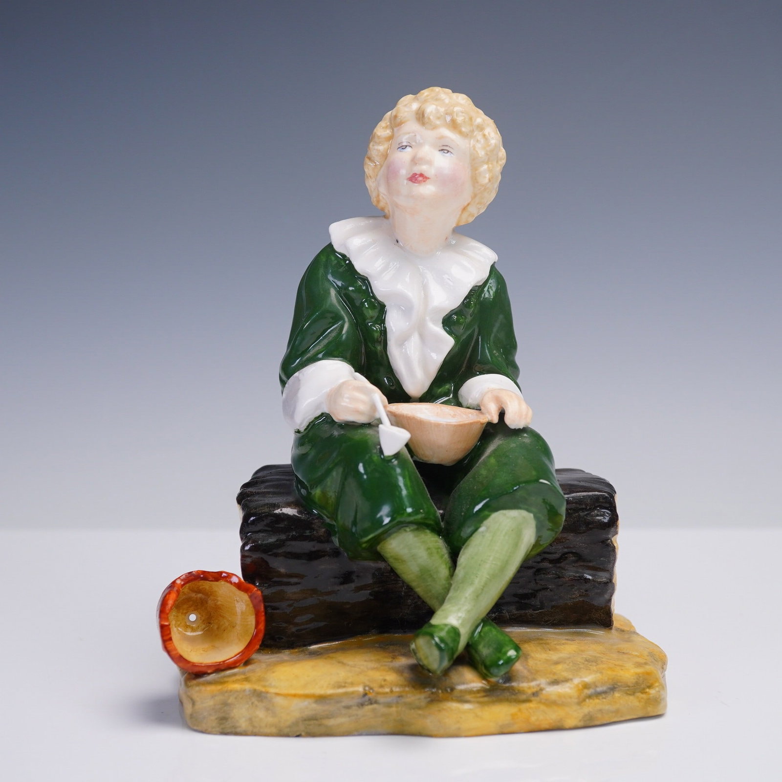 Reg Johnson and Sons Bone China Figurine, Bubbles (1 of 5)