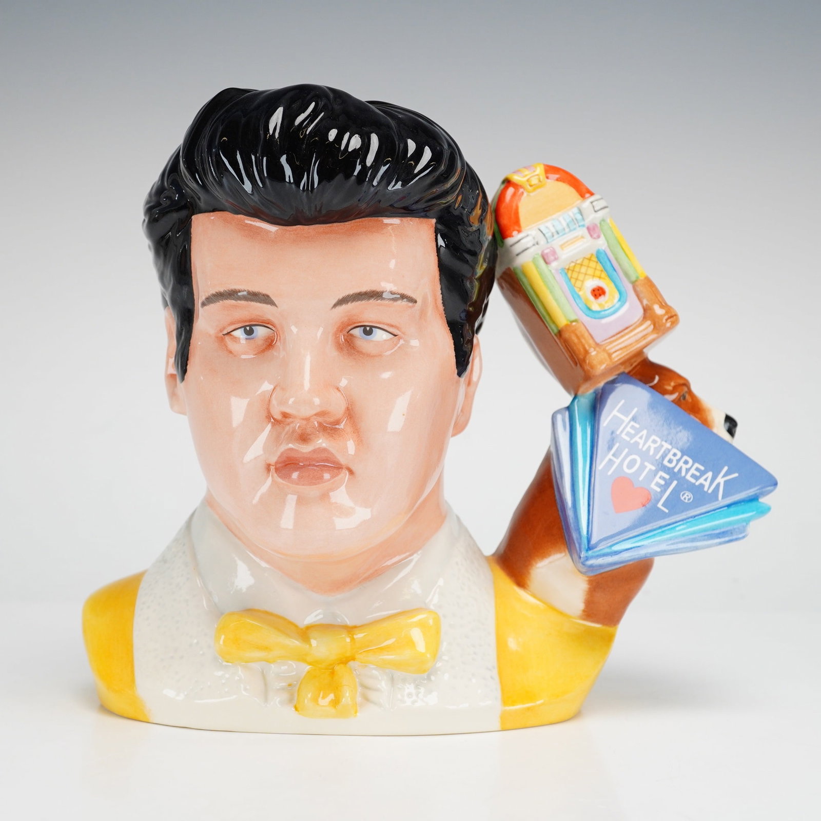 Royal Doulton Large Character Jug Elvis All Shook Up EP8 (1 of 3)