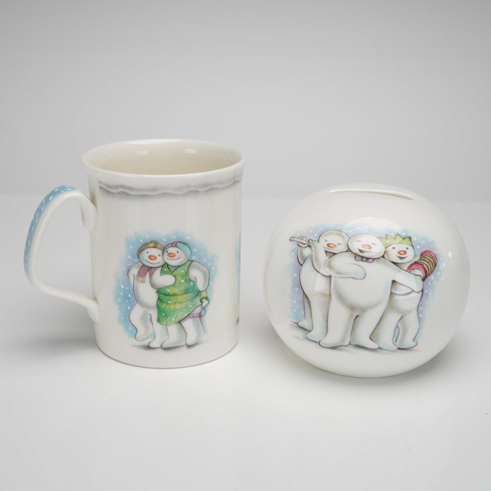2pc Royal Doulton The Snowman Gift Collection Mug & Money Bank (1 of 3)
