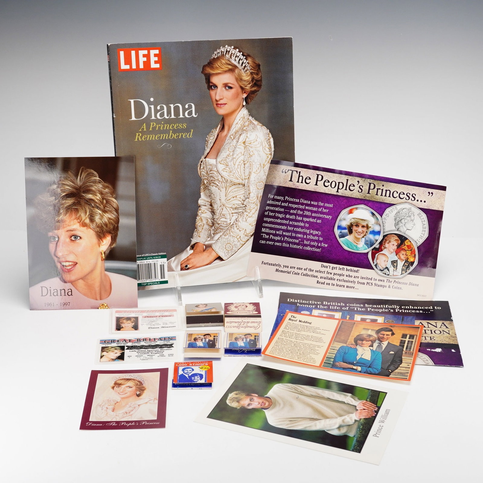 Charles & Diana Royal Family Ephemera and Commemorative Memorabilia Collection (1 of 3)