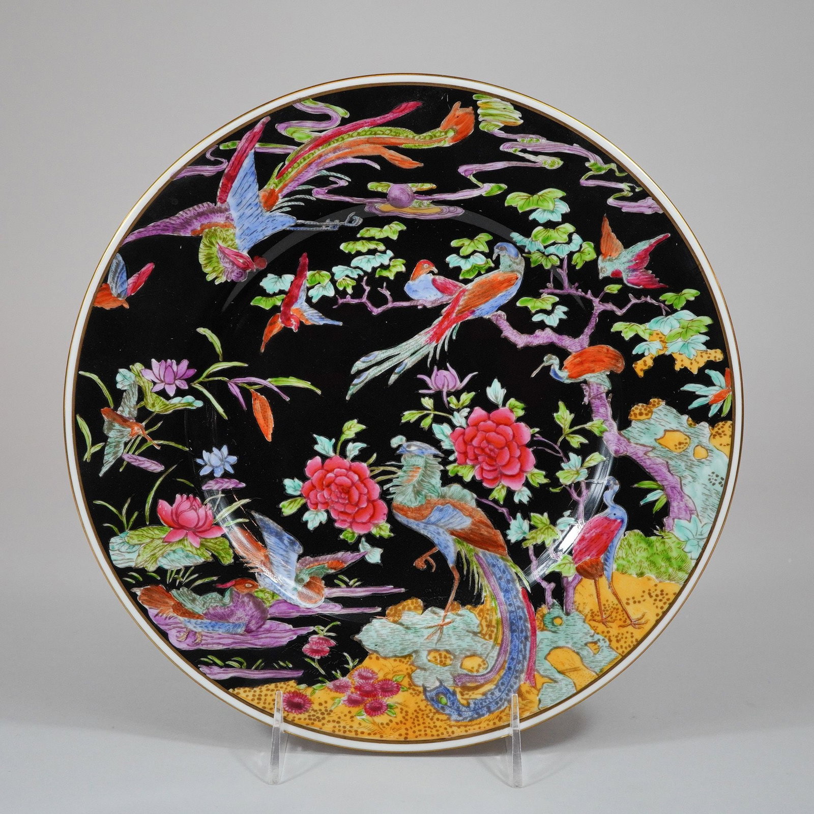Rare Wedgwood Fine Bone China Argus Pheasant W1735 Plate by Daisy Makeig-Jones (1 of 3)