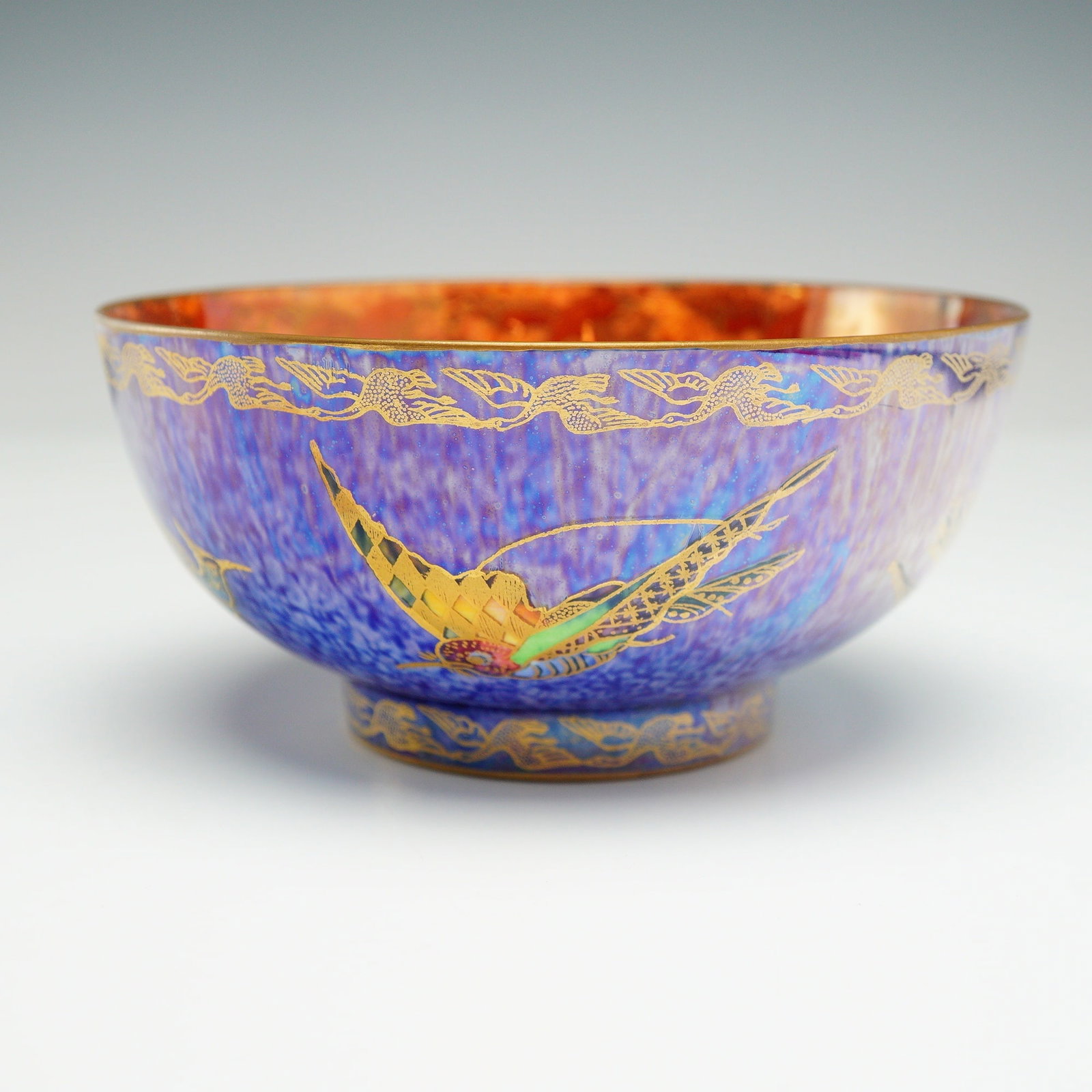 Wedgwood Fairyland Lustre Bowl, Flying Humming Birds Z5294 (1 of 4)