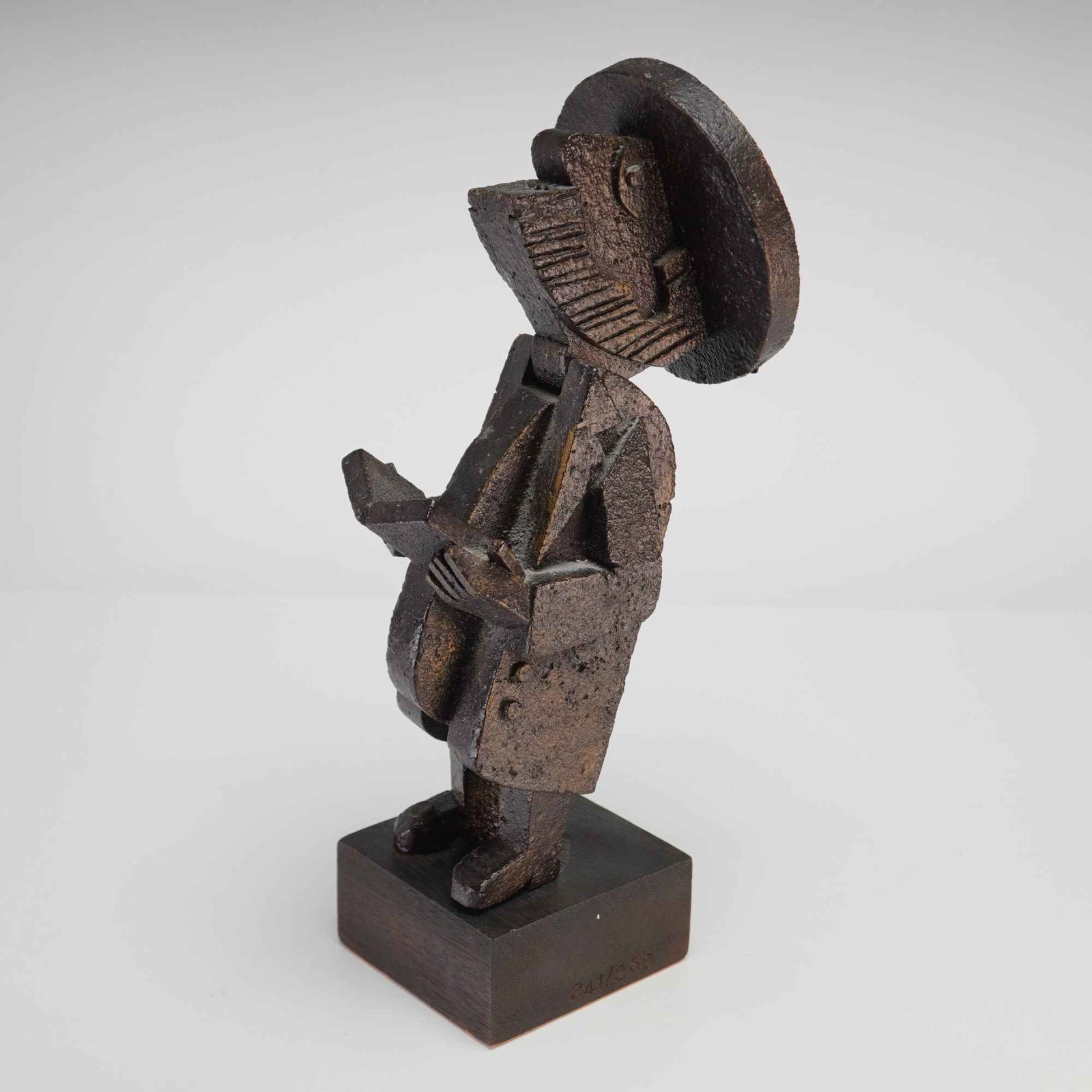 Frank Meisler (Israeli, 1925-2018) Cast Metal Sculpture of a Hebrew Man (1 of 4)
