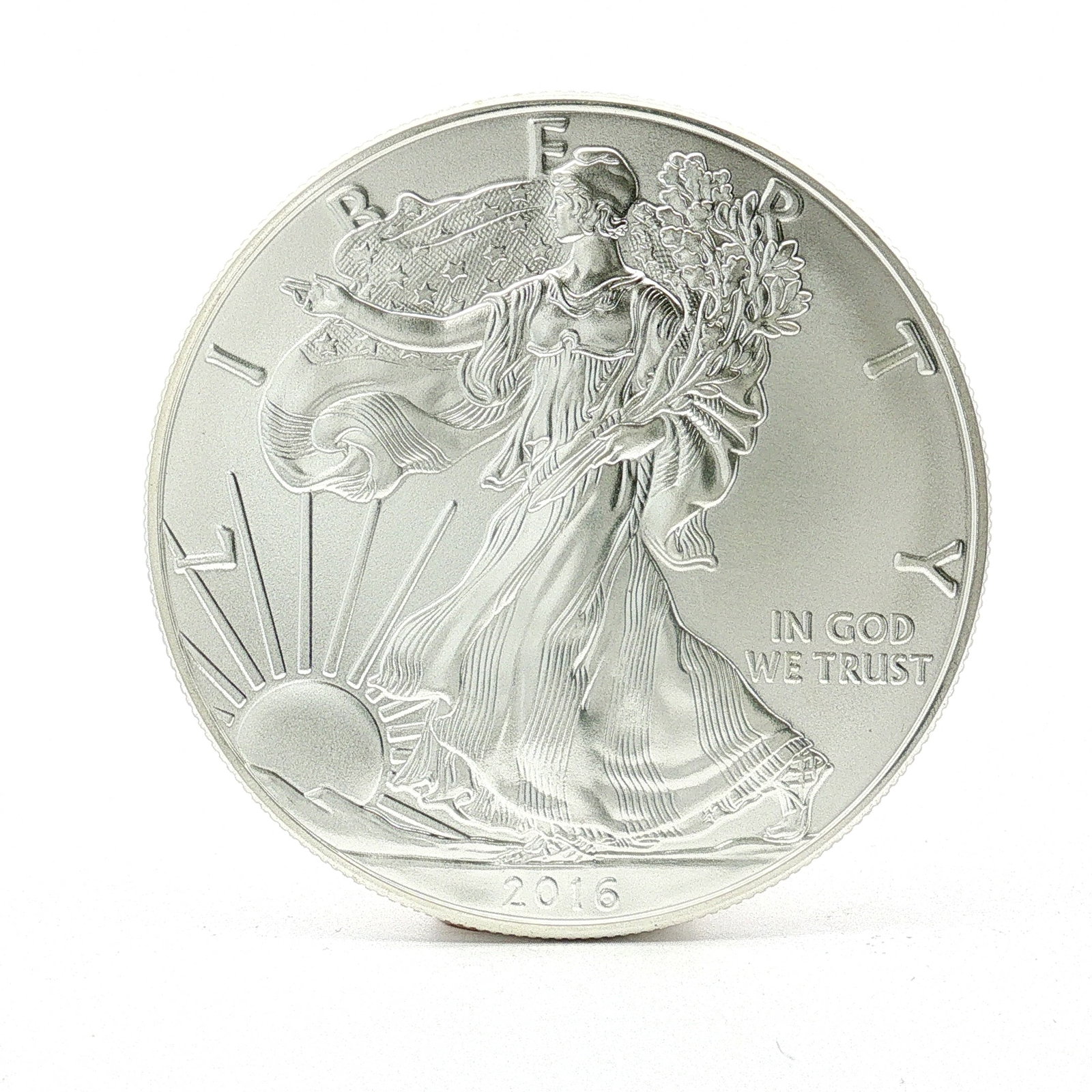 2016 U.S. American Silver Eagle One Dollar Coin (1 of 2)