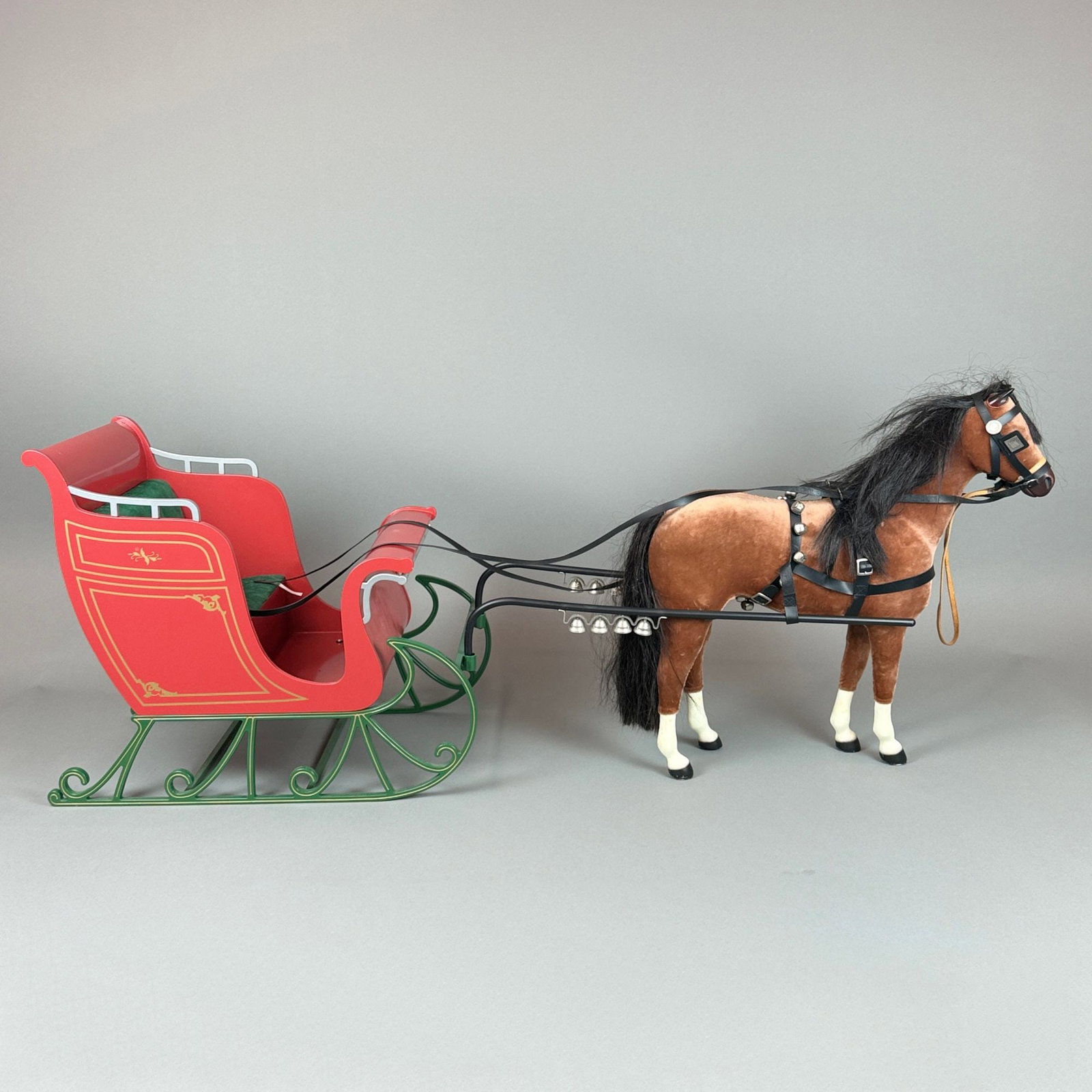 American Girl Samantha's Central Park Sleigh and Horse Set (1 of 5)