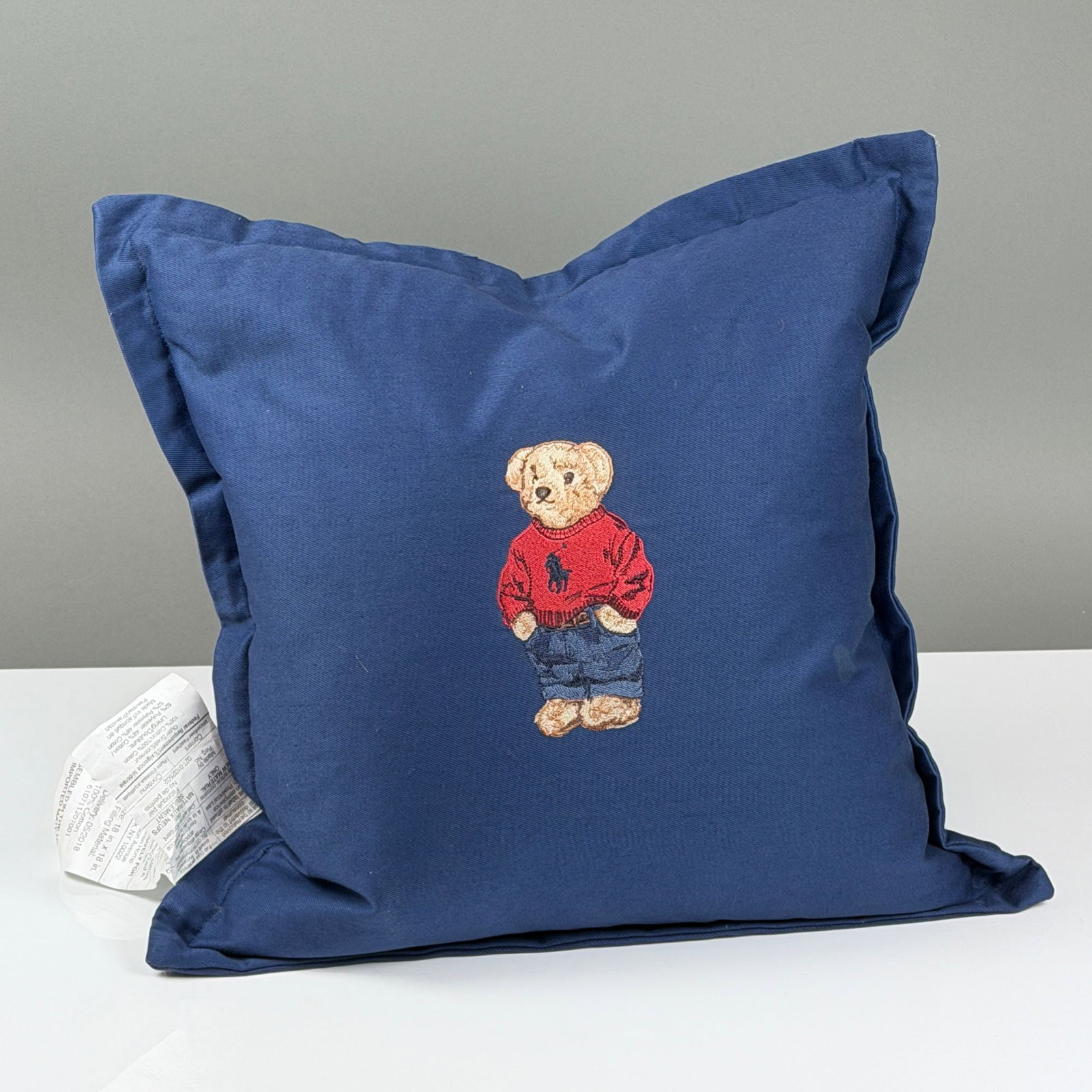 Ralph Lauren Home Polo Bear Cotton Twill Throw Pillow (1 of 4)