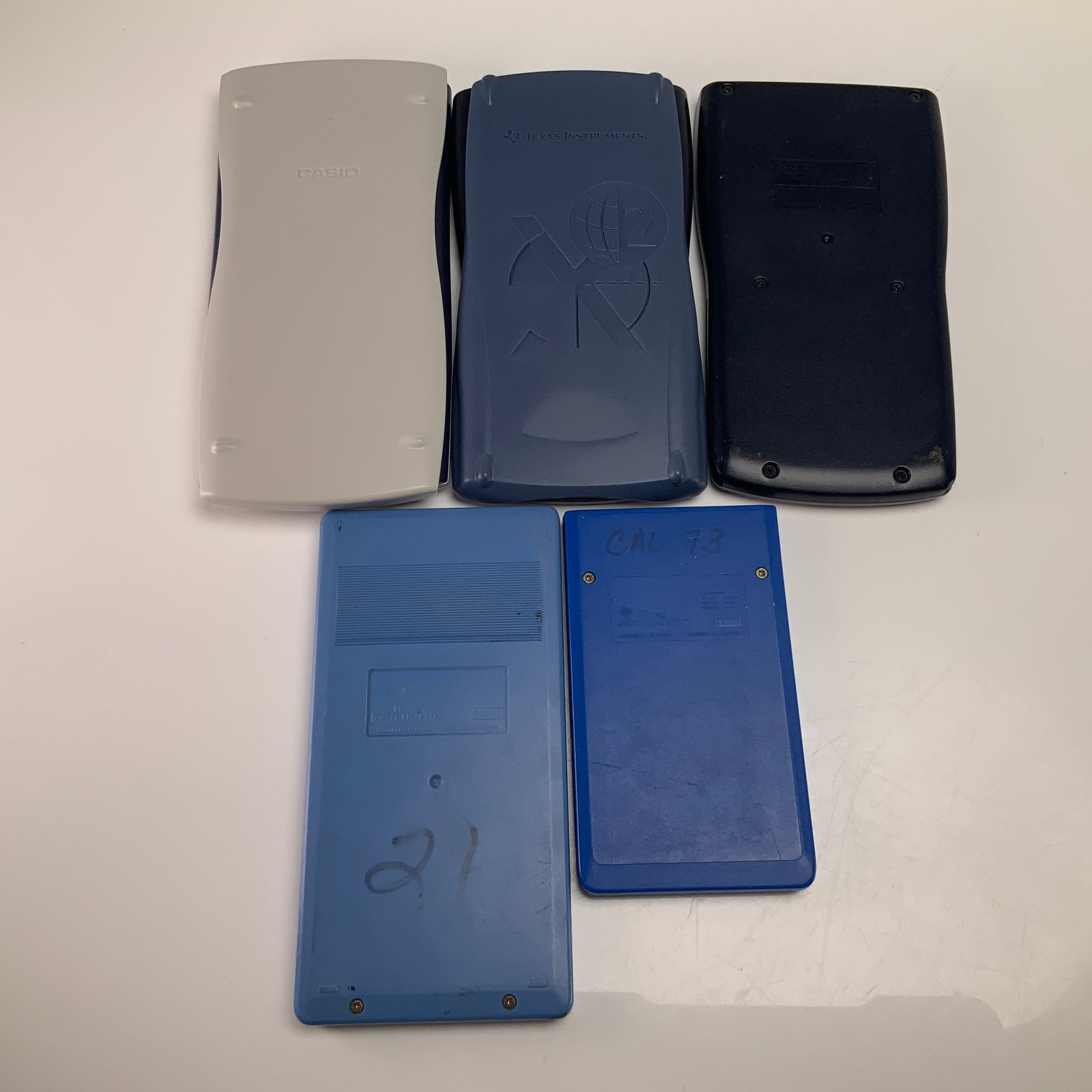 5pc Texas Instruments and Casio Calculators - 2
