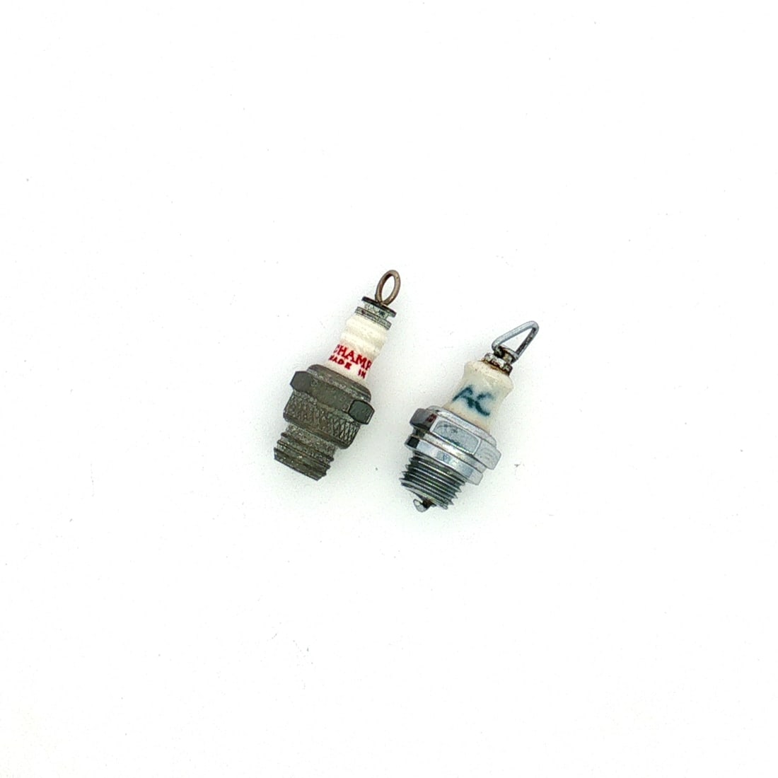 2pc Spark Plug Charms - 4