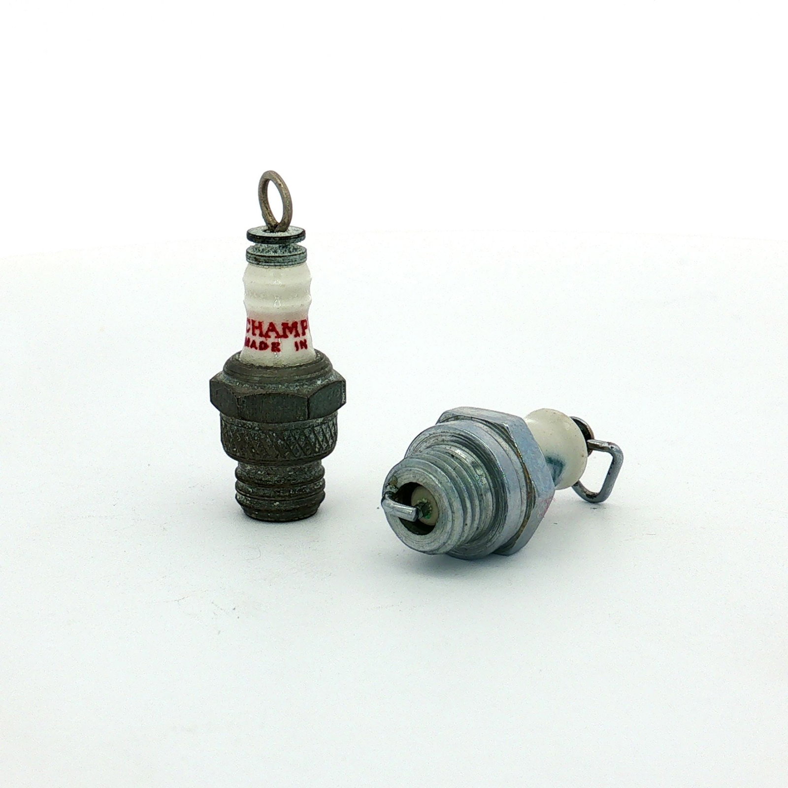 2pc Spark Plug Charms - 3