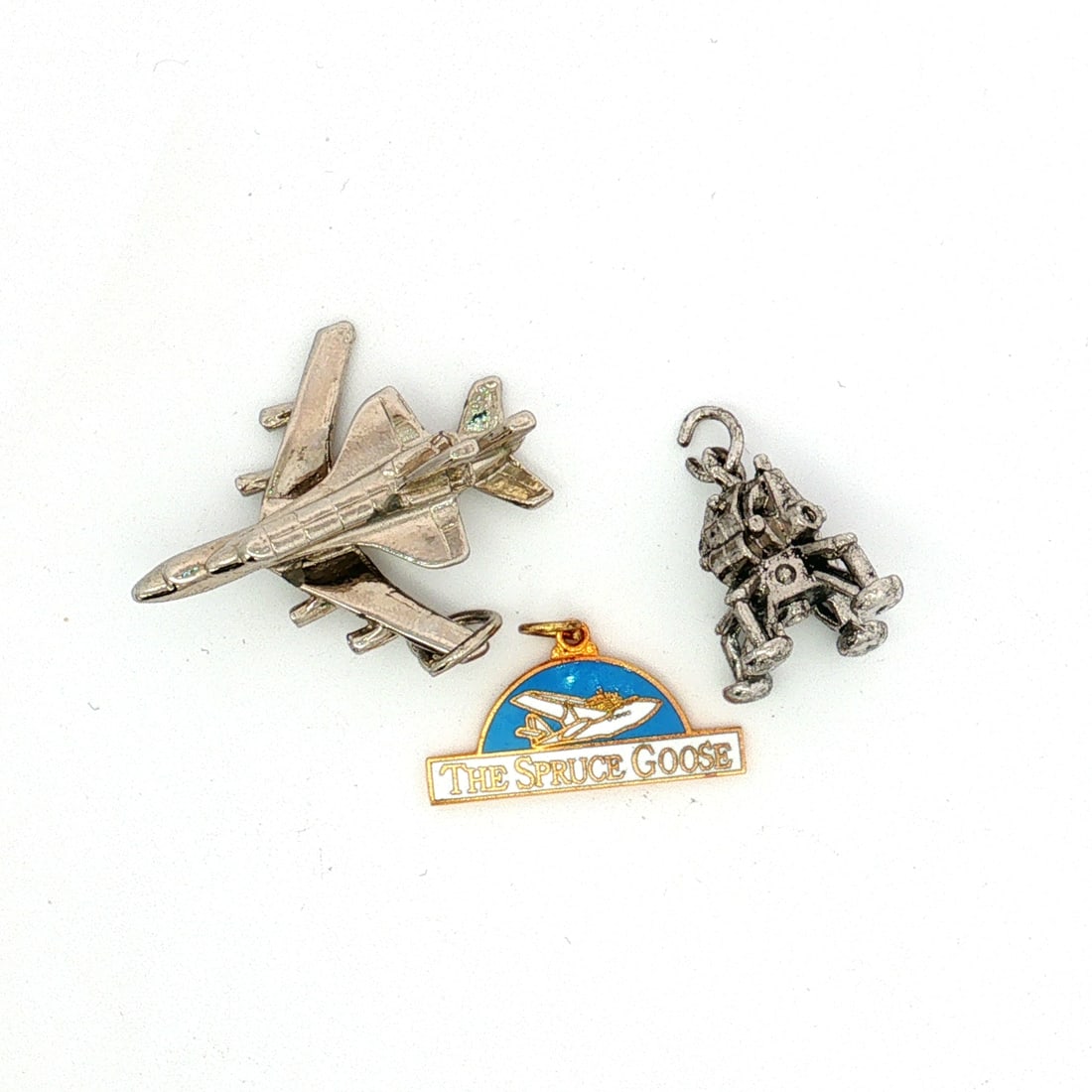 3pc Aircraft and Spacecraft Charms (1 of 3)
