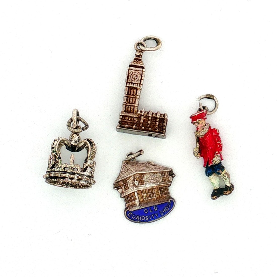 4pc Sterling Silver Miniature London-Themed Charms (1 of 5)
