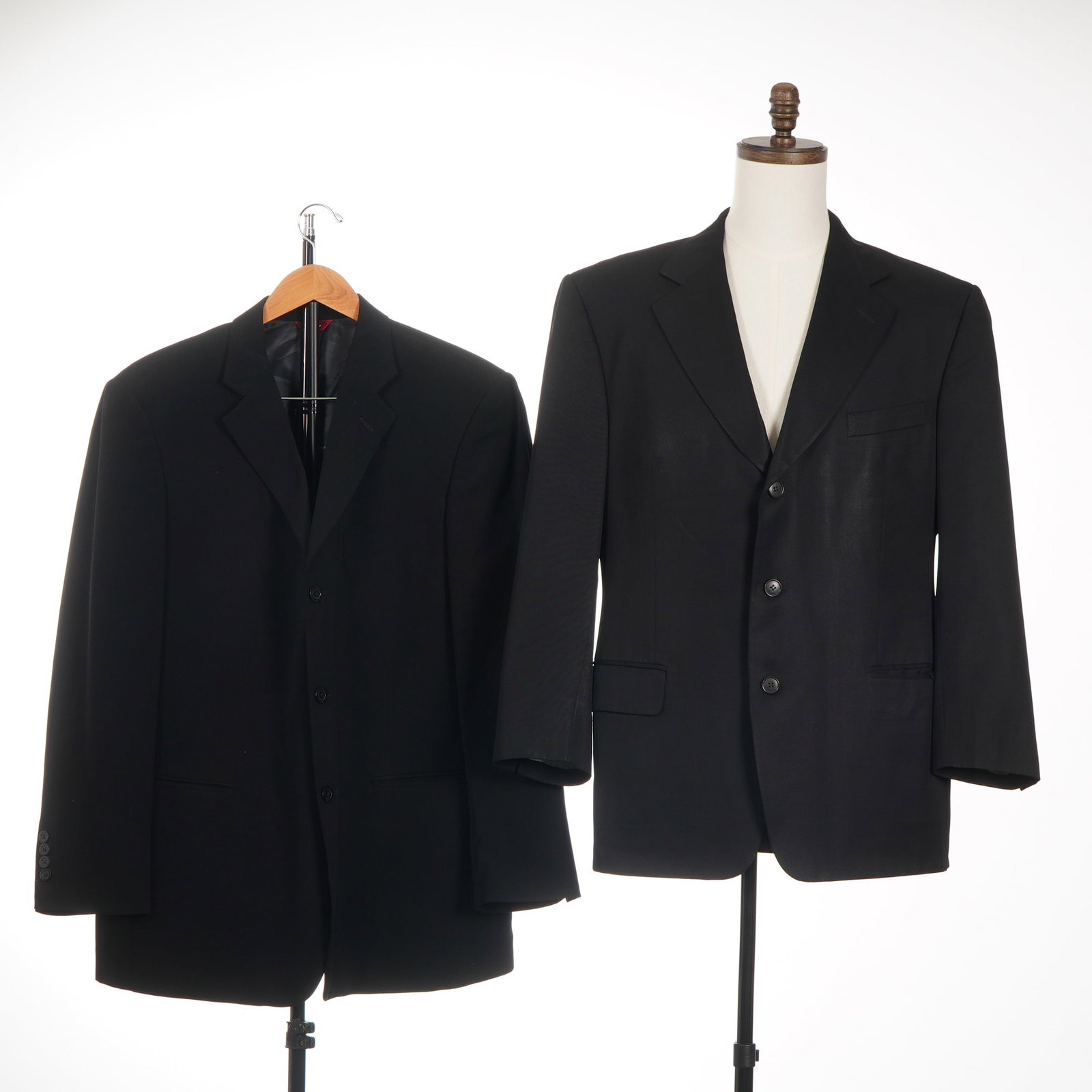 2pc Men's Designer Jackets including Valentino Boutique and Public Notices (1 of 3)