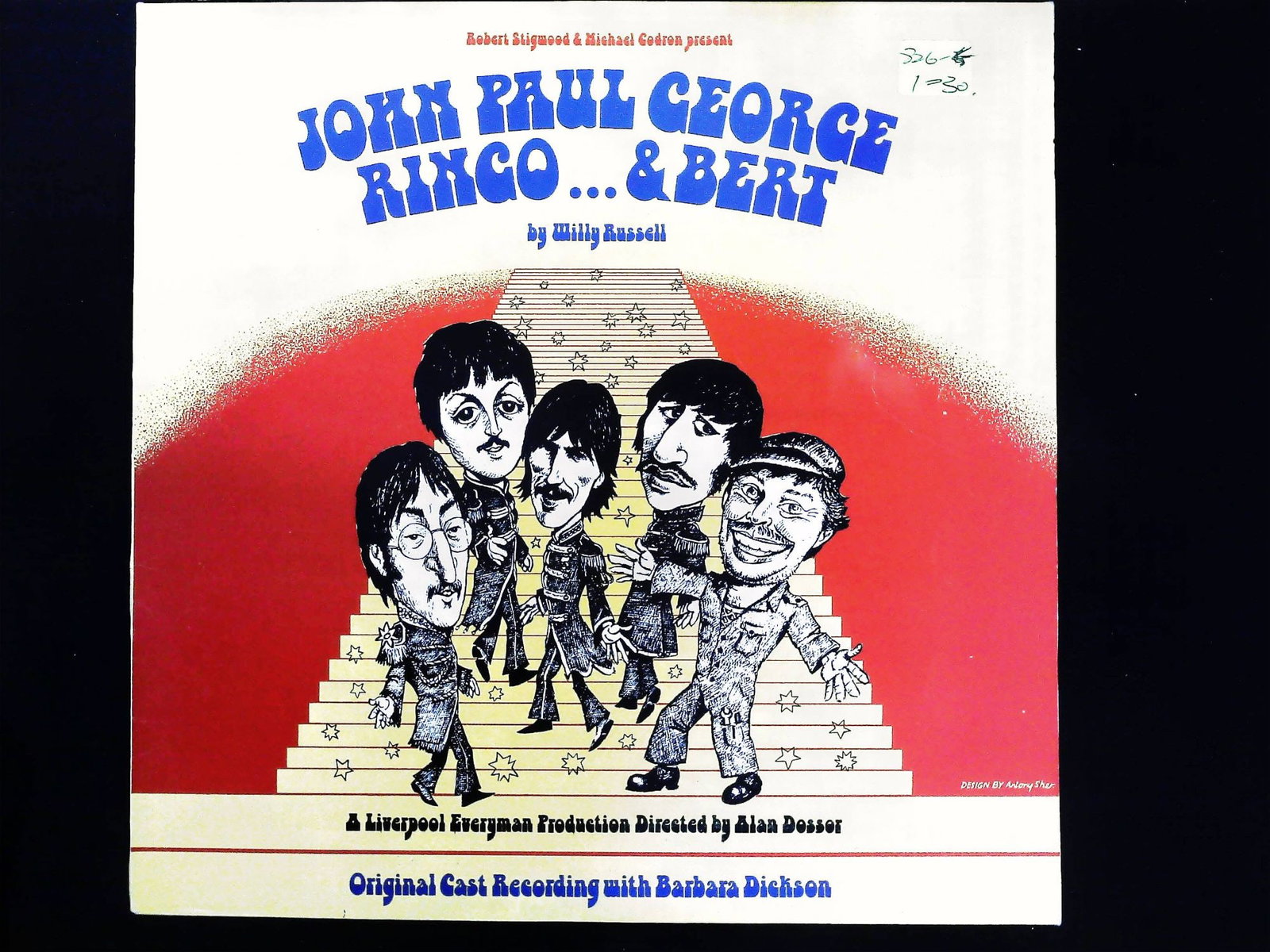 John Paul George Ringo... & Bert 1974 LP Record (1 of 3)