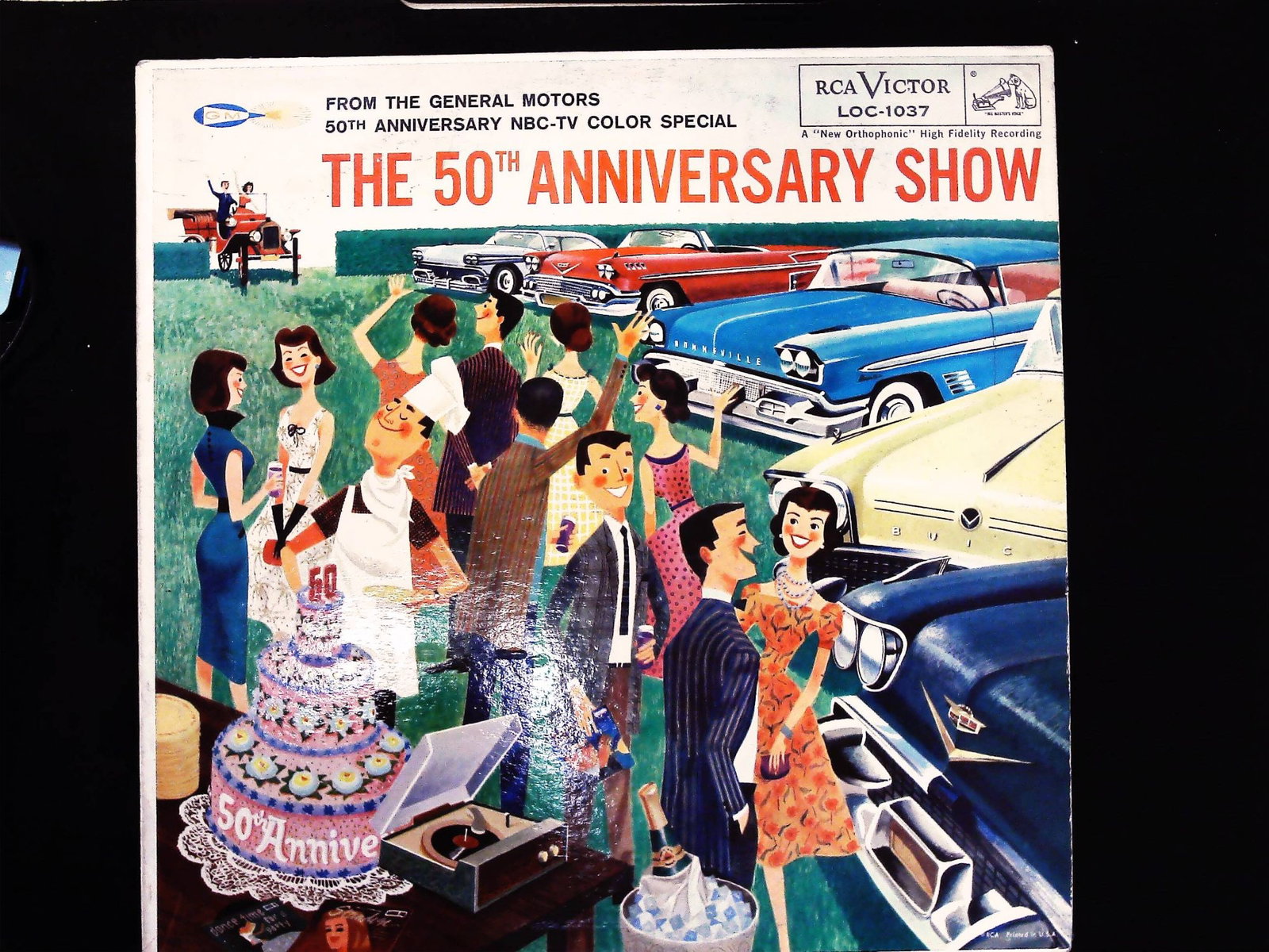 The 50th Anniversary Show From the General Motors 50th Anniversary NBC-TV Color Special Vinyl LP RCA (1 of 3)