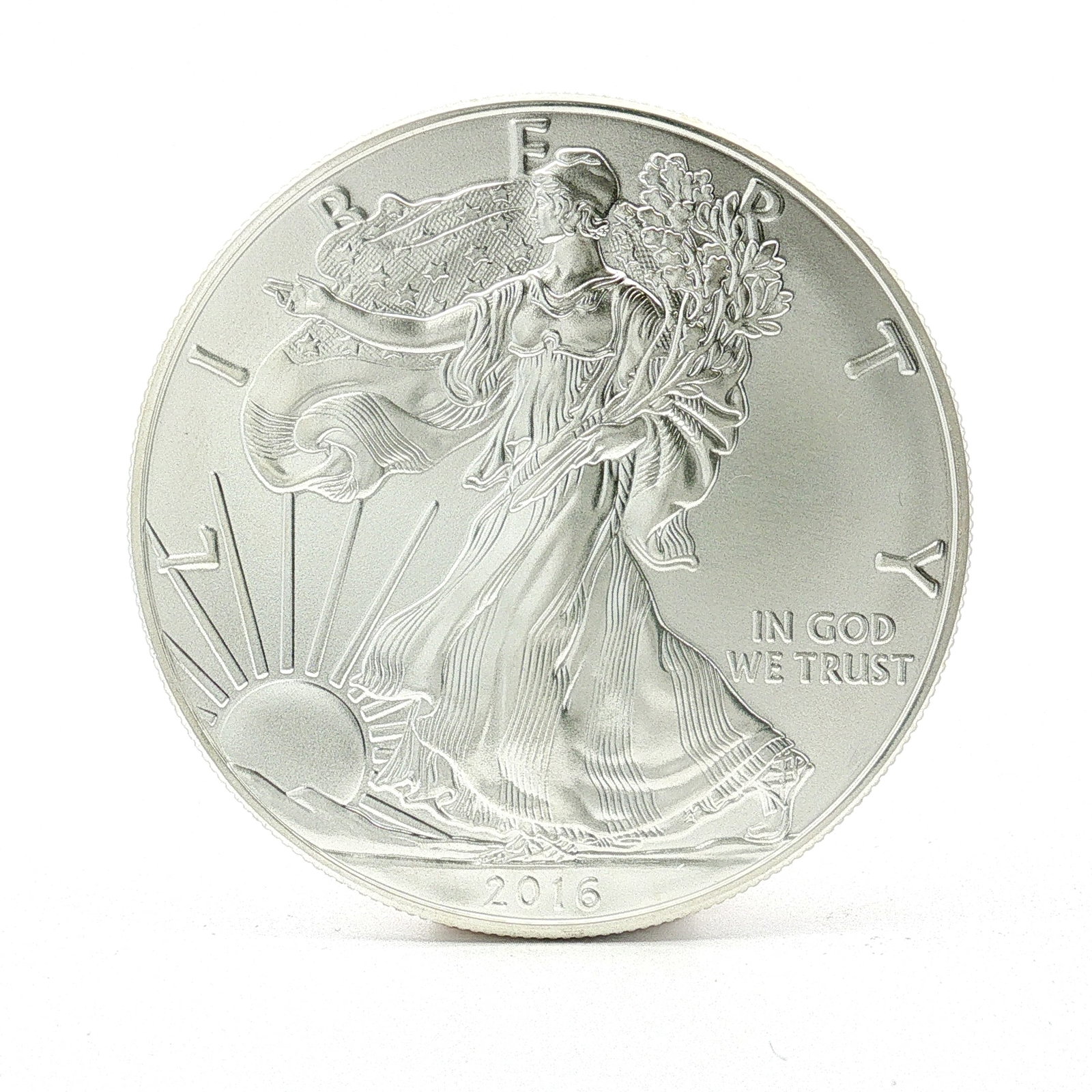 2016 U.S. American Silver Eagle One Dollar Coin (1 of 2)