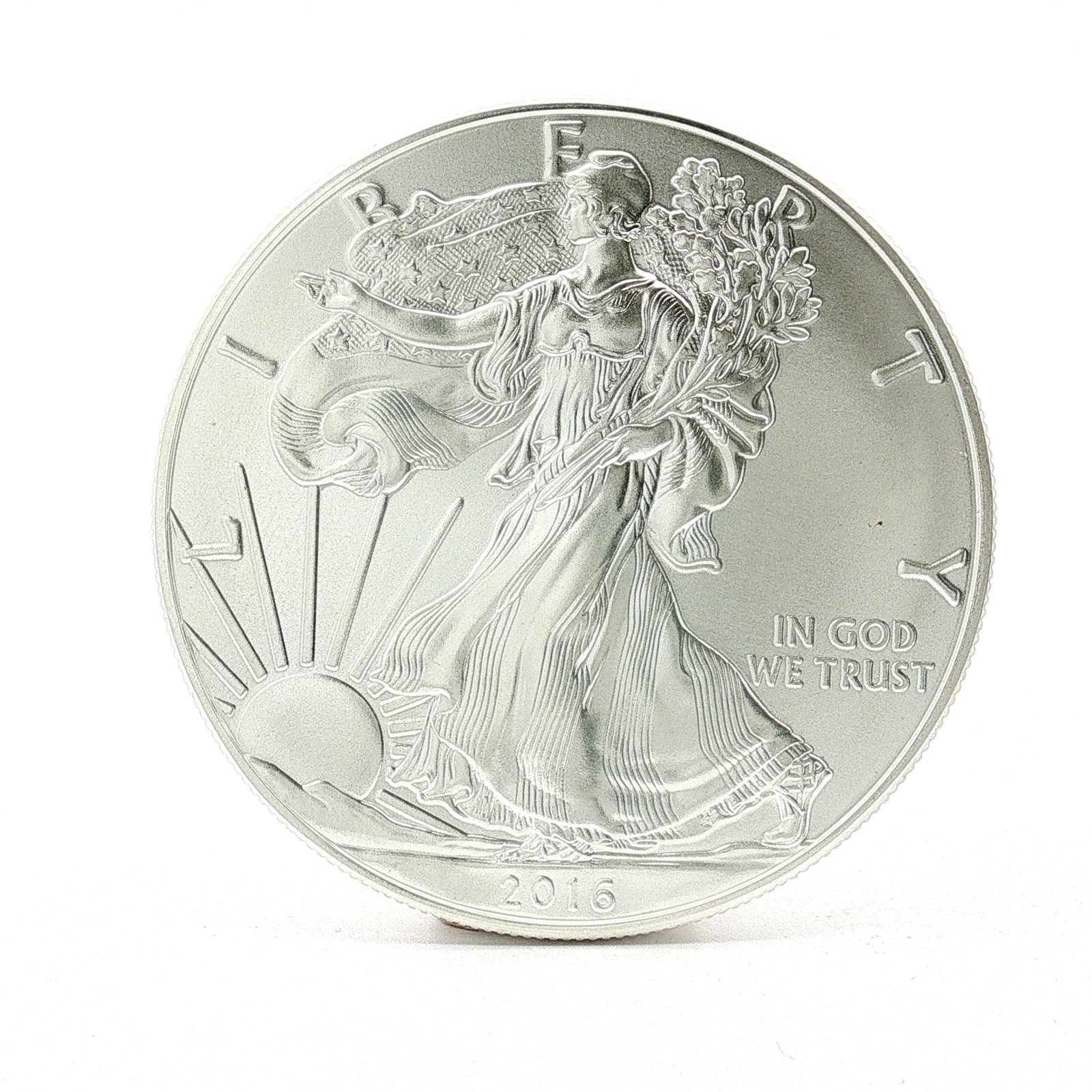 2016 U.S. American Silver Eagle One Dollar Coin (1 of 2)