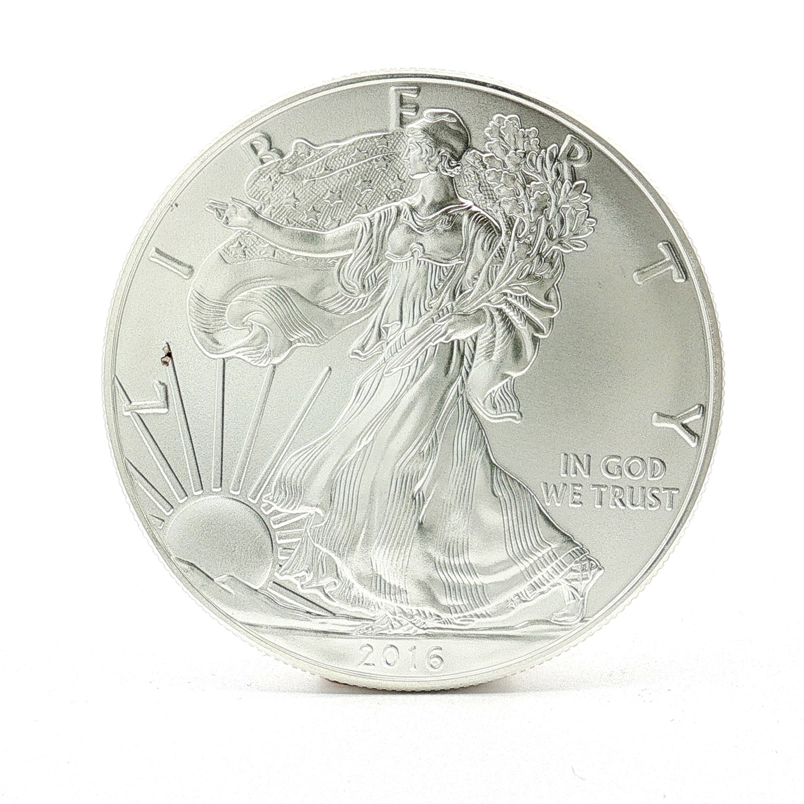 2016 U.S. American Silver Eagle One Dollar Coin (1 of 2)