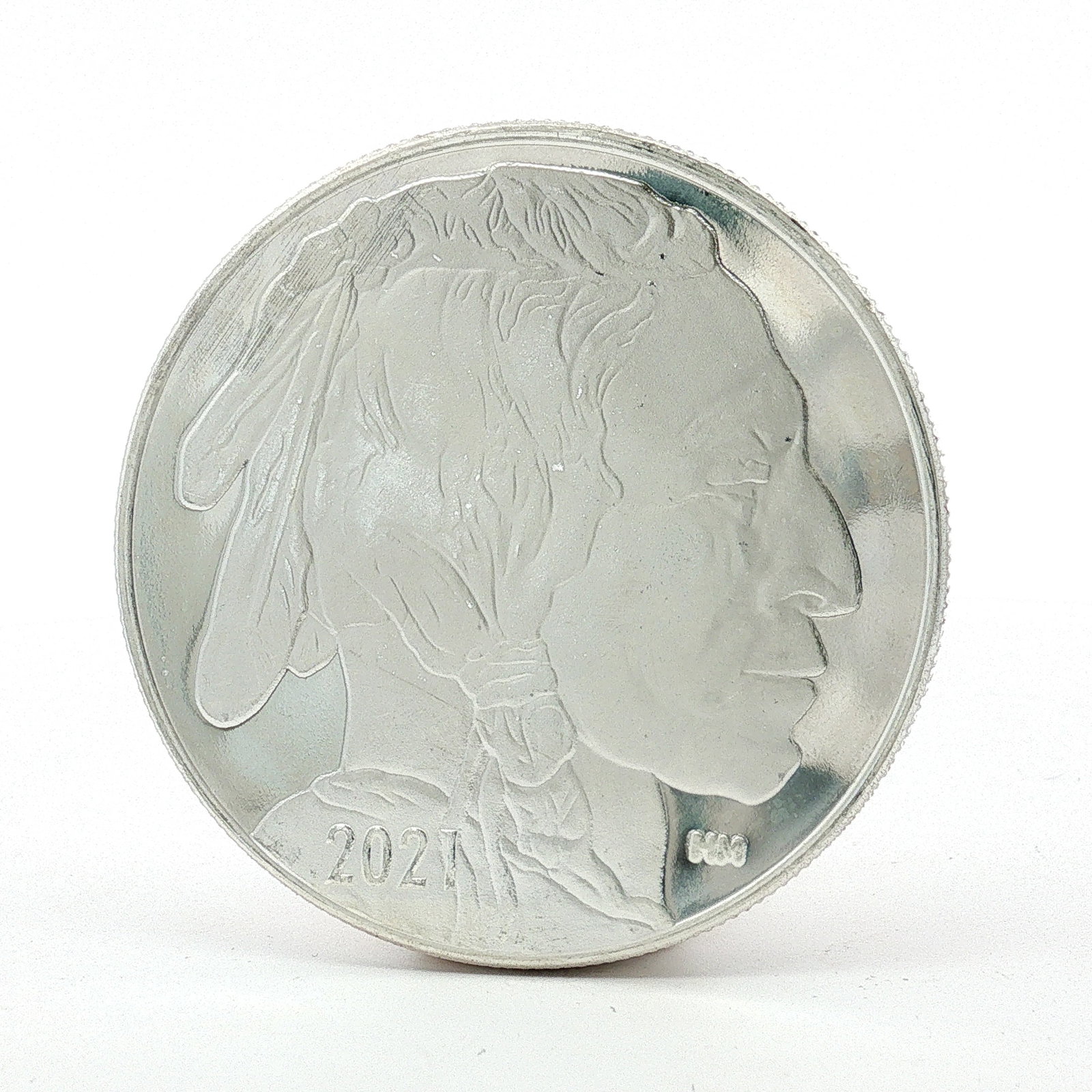 2021 Highland Mint 1 Troy Ounce Silver Bullion Round Coin (1 of 2)