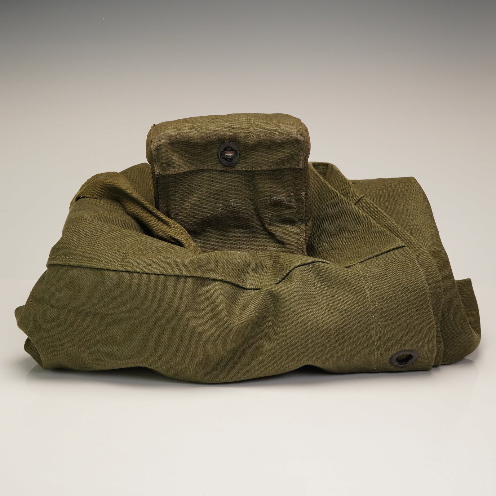 US Military and British, Army, 2pc Duffel Bag and Binocular Case, WWII to Korean War Era (1 of 3)