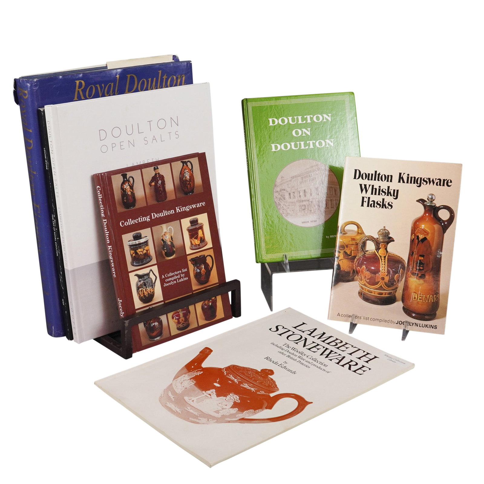 A Collection of Seven Royal Doulton Reference Books and Catalogs (1 of 2)