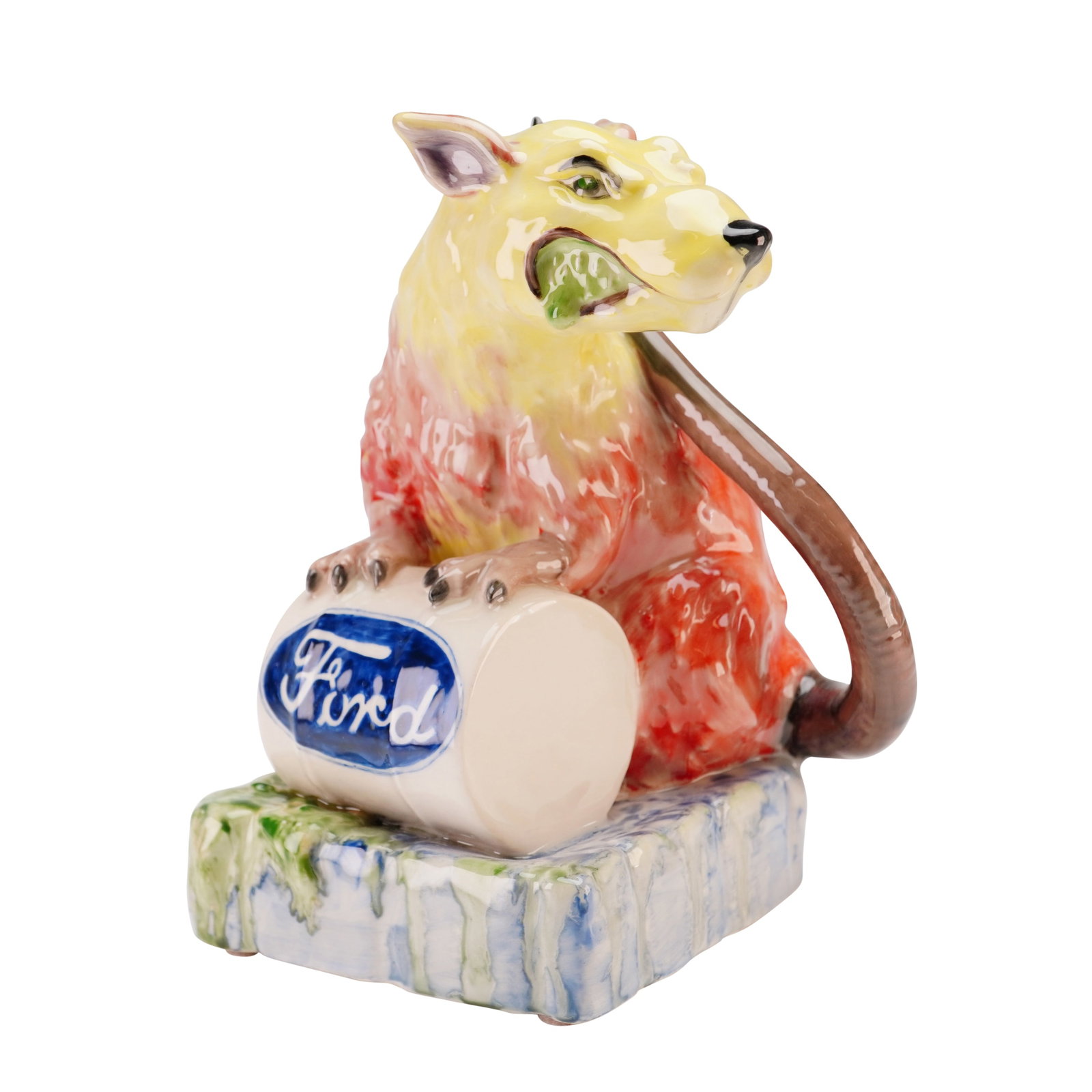 Kevin Francis Banksy Street Art Collection Prototype Ceramic Rat Figure by Victoria Bourne (1 of 3)
