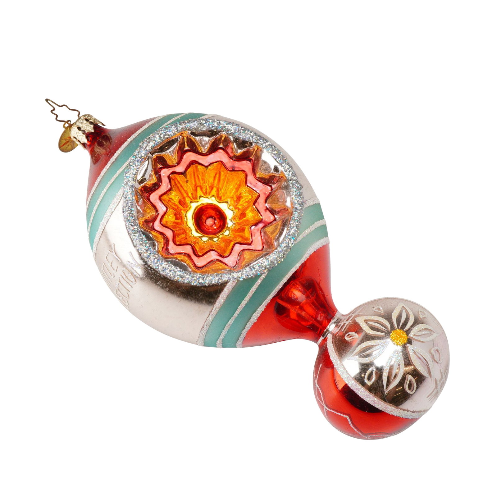 Christopher Radko Whitley Collection 2004 Reflector Christmas Tree Ornament (1 of 3)