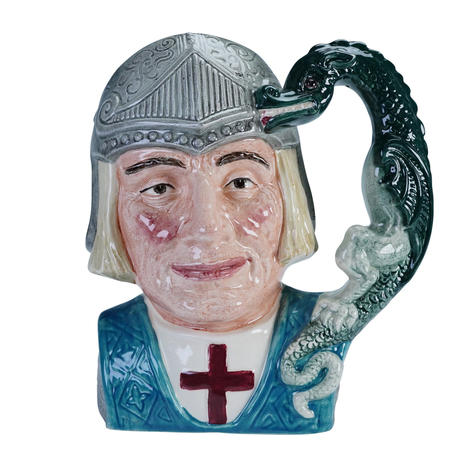 Royal Doulton Character Jug, St George D6618 (1 of 4)