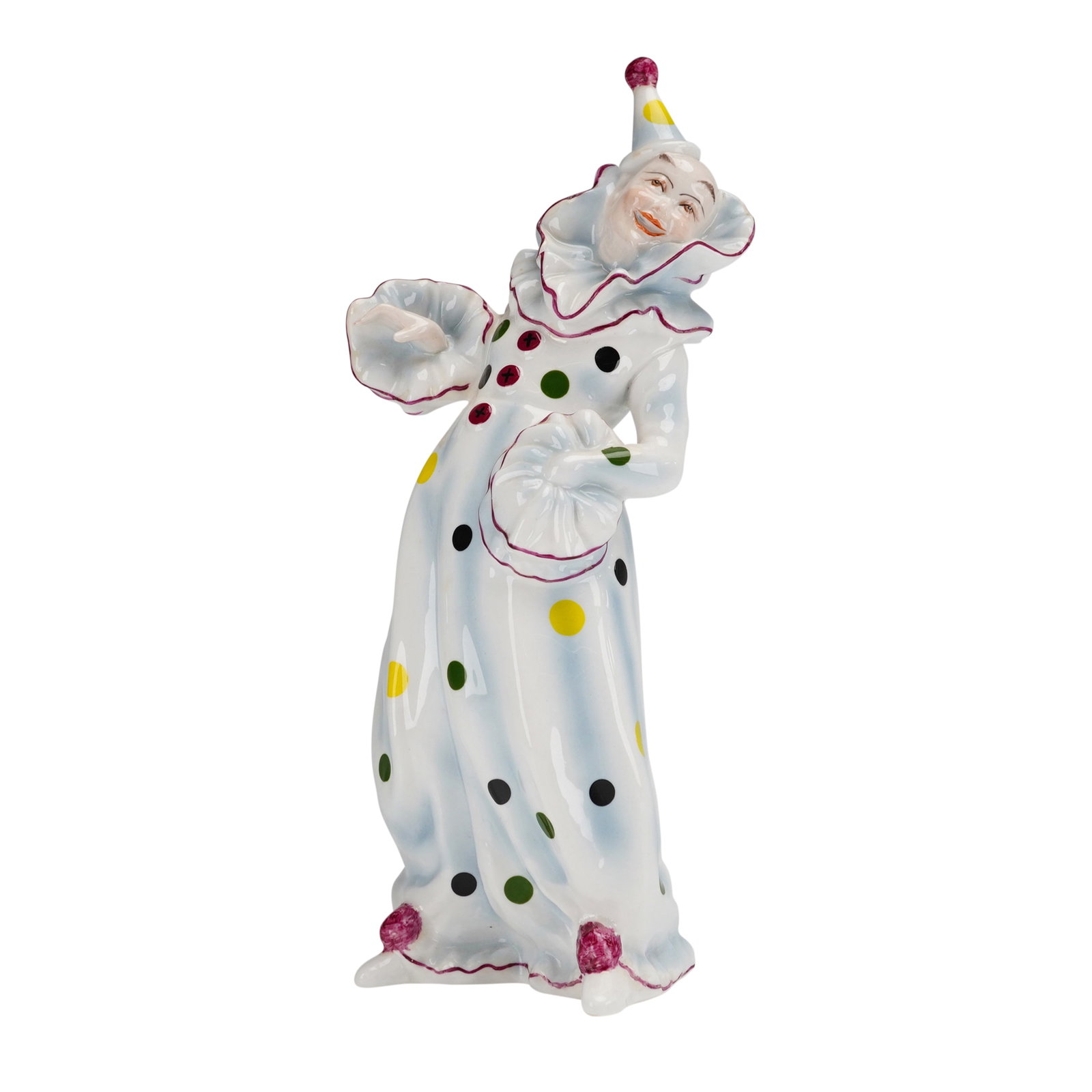 Coalport Bone China Figurine, Clown (1 of 3)