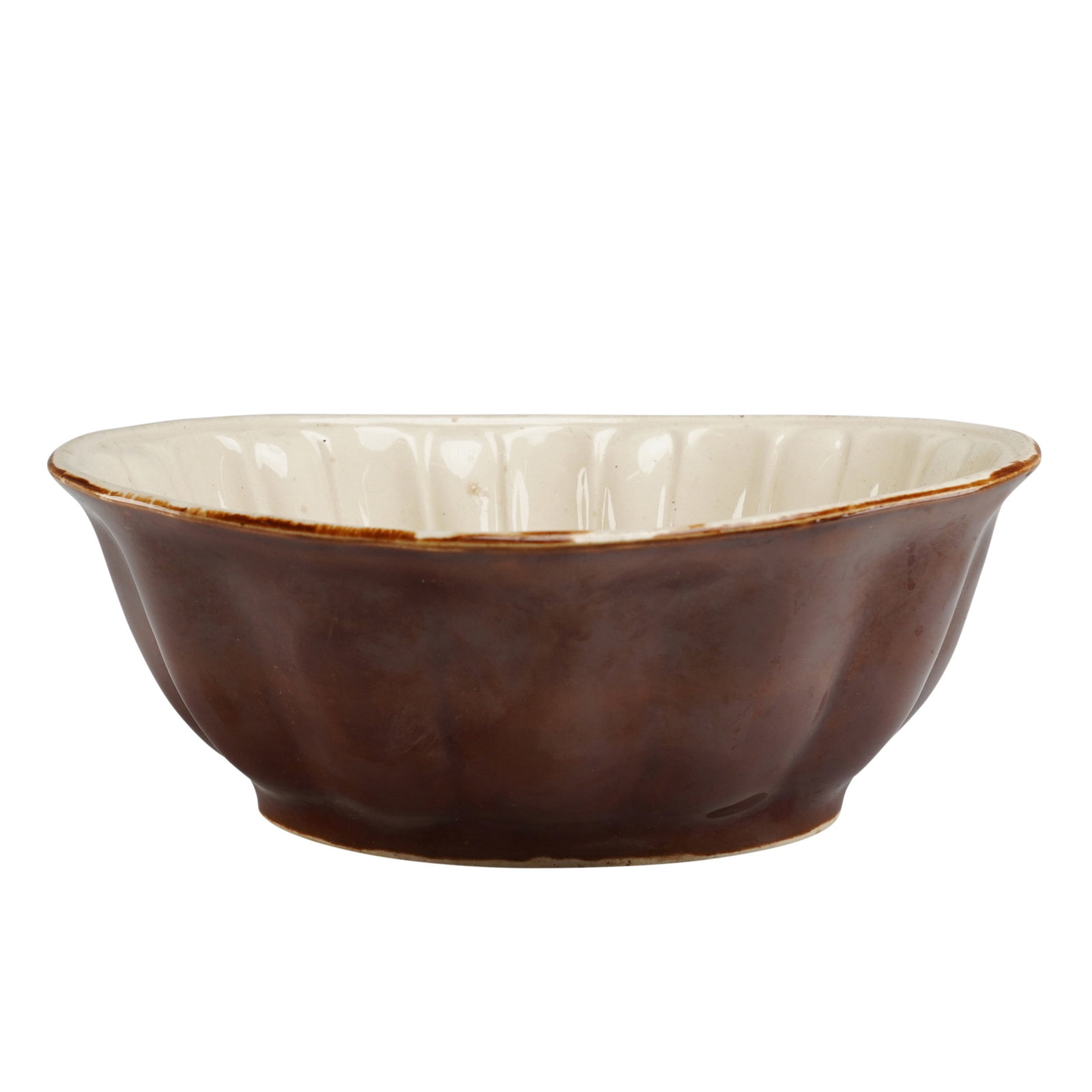 Ceramic Pudding Mold with Grape Relief (1 of 4)