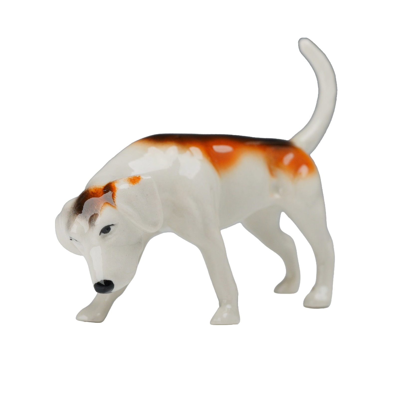 Beswick England Porcelain Dog Figurine, Foxhound (1 of 3)