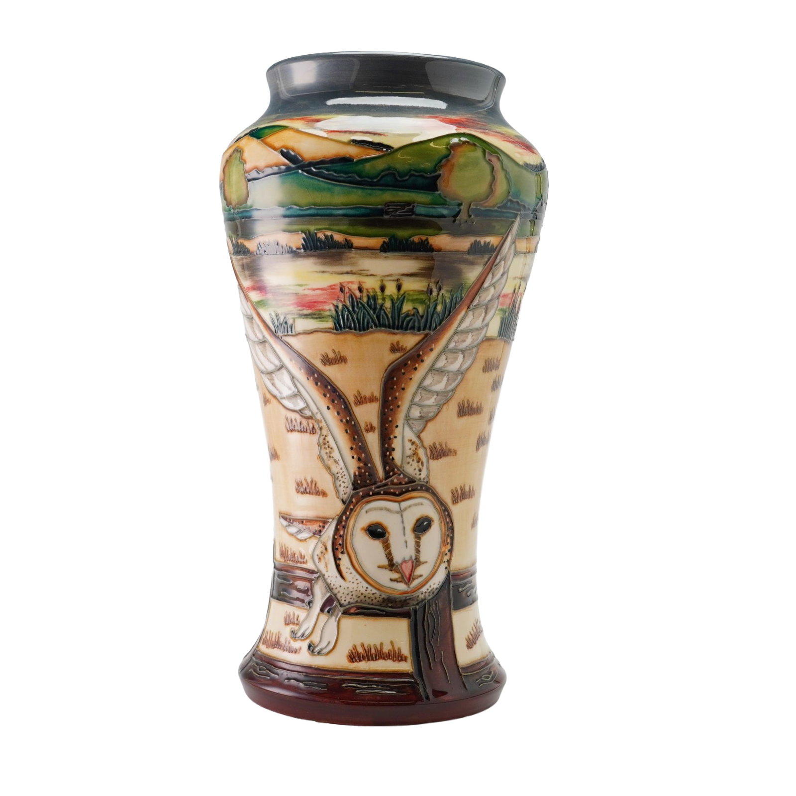 Moorcroft Pottery by Anji Davenport Vase, Elegy (1 of 3)