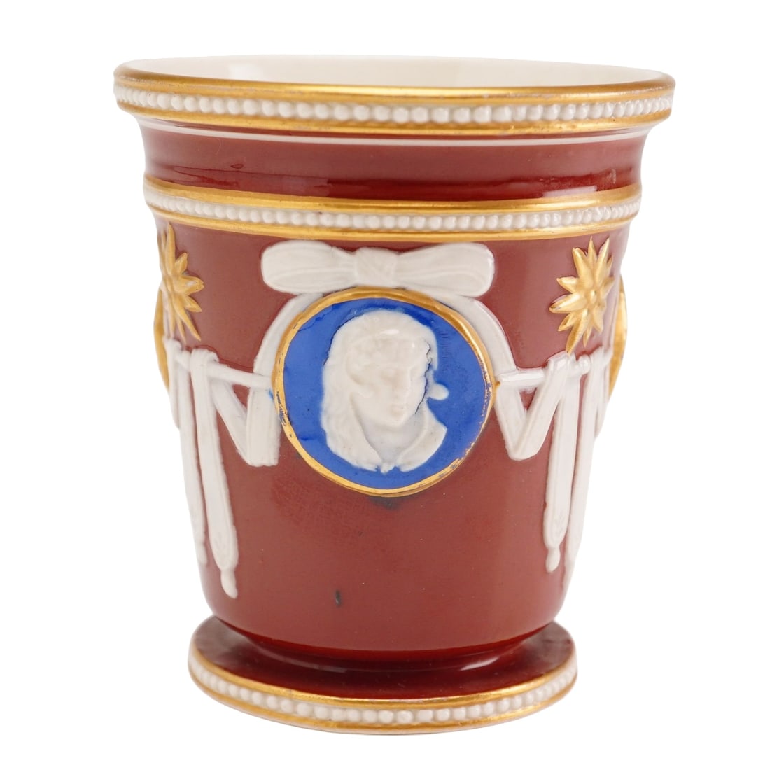 Wedgwood Queen Victoria and Prince Albert Miniature Vase (1 of 5)