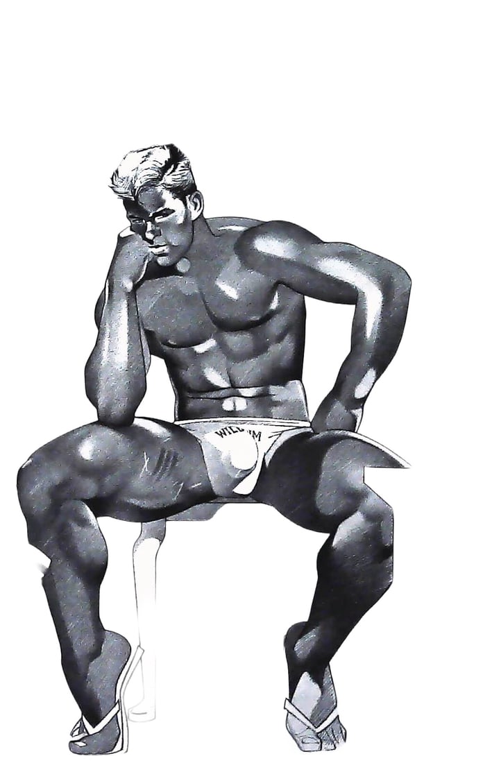 Physique Pictorial Vol. 15 No. 2, January 1966, Featuring Sam Calhoun (1 of 2)