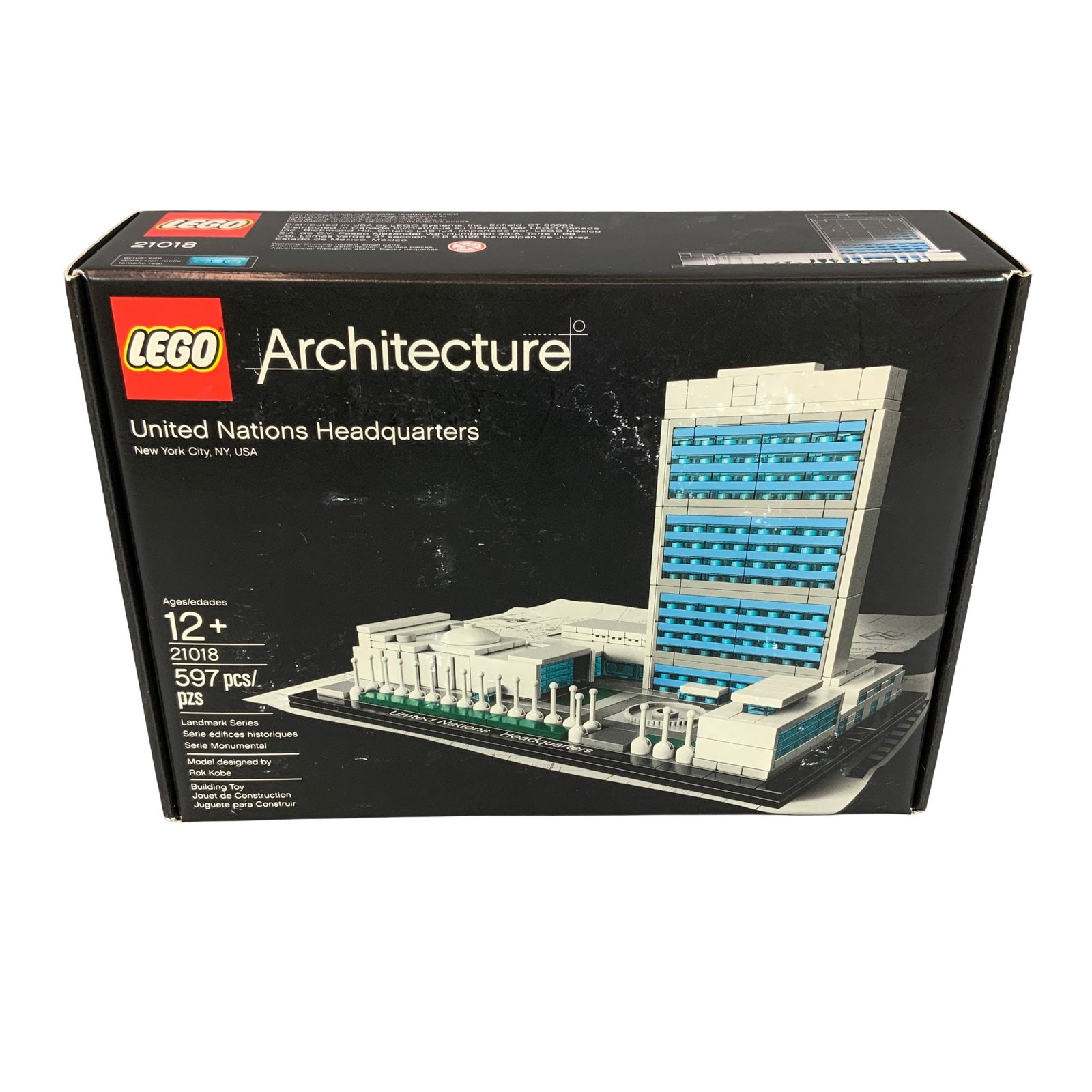 LEGO Architecture United Nations Headquarters New York City NY USA Building Set (1 of 3)
