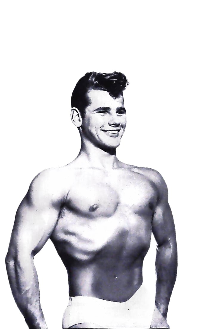 Physique Pictorial Magazine, Summer 1955 Issue: This lot presents a single vintage periodical, Physique Pictorial, identified specifically as the Summer 1955 (SMR 1955) issue. The magazine is rendered primarily in black and white, featuring mid-cen