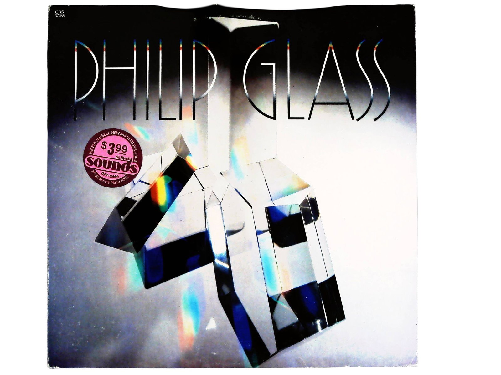 Philip Glass Glassworks Original CBS Vinyl LP (1 of 3)